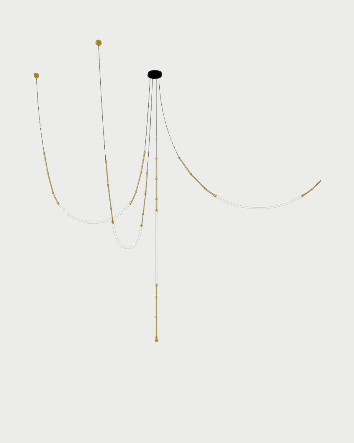 Leda 4lt Pendant Light