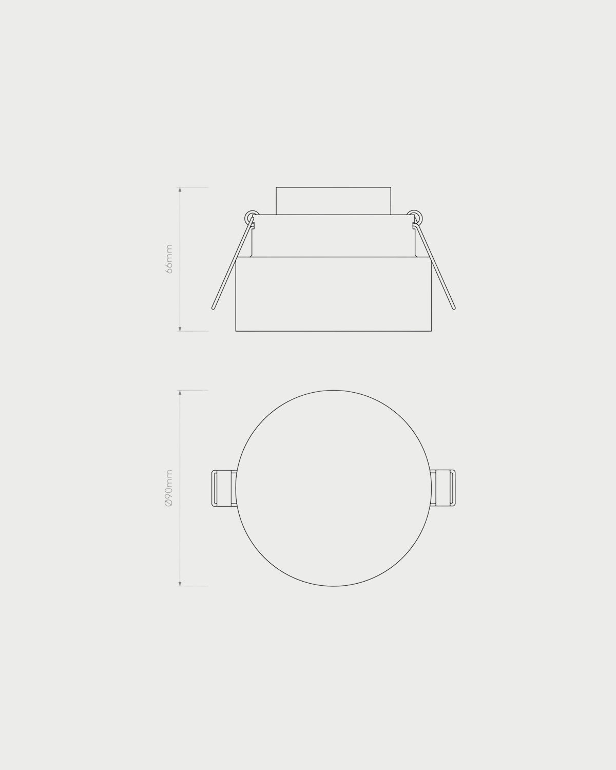 Vancouver Round 90 Ceiling Light