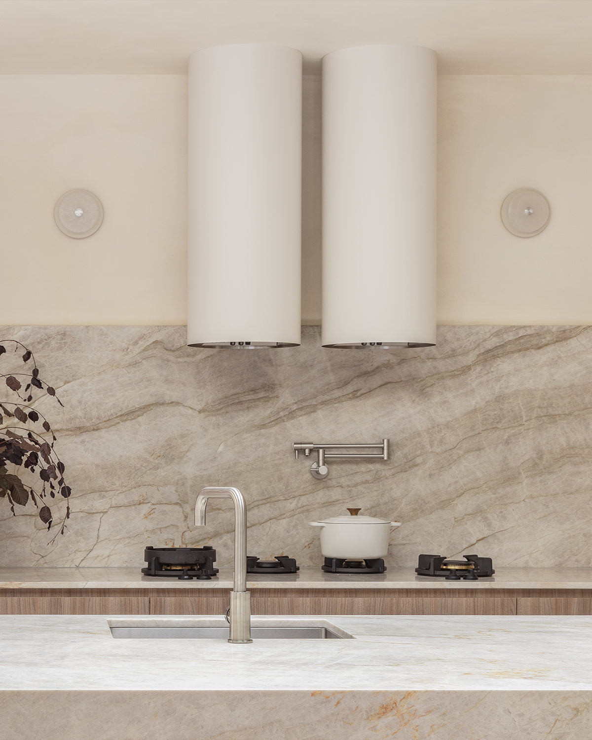 Coral Stone Wall Light