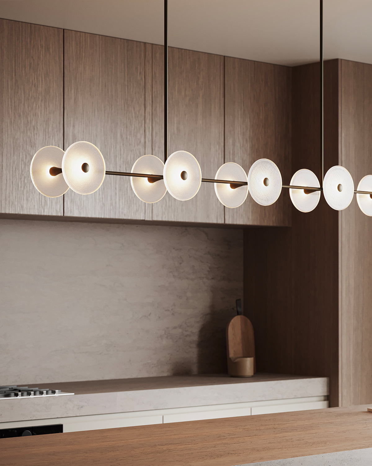 Coral Linear Rod 10 V2 Pendant Light