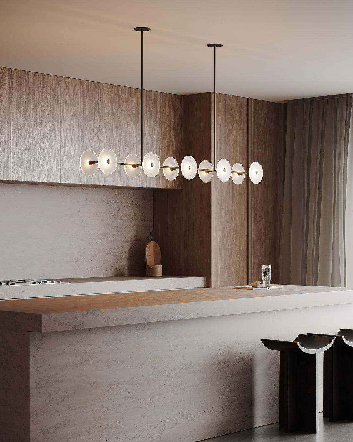 Coral Linear Rod 10 V2 Pendant Light