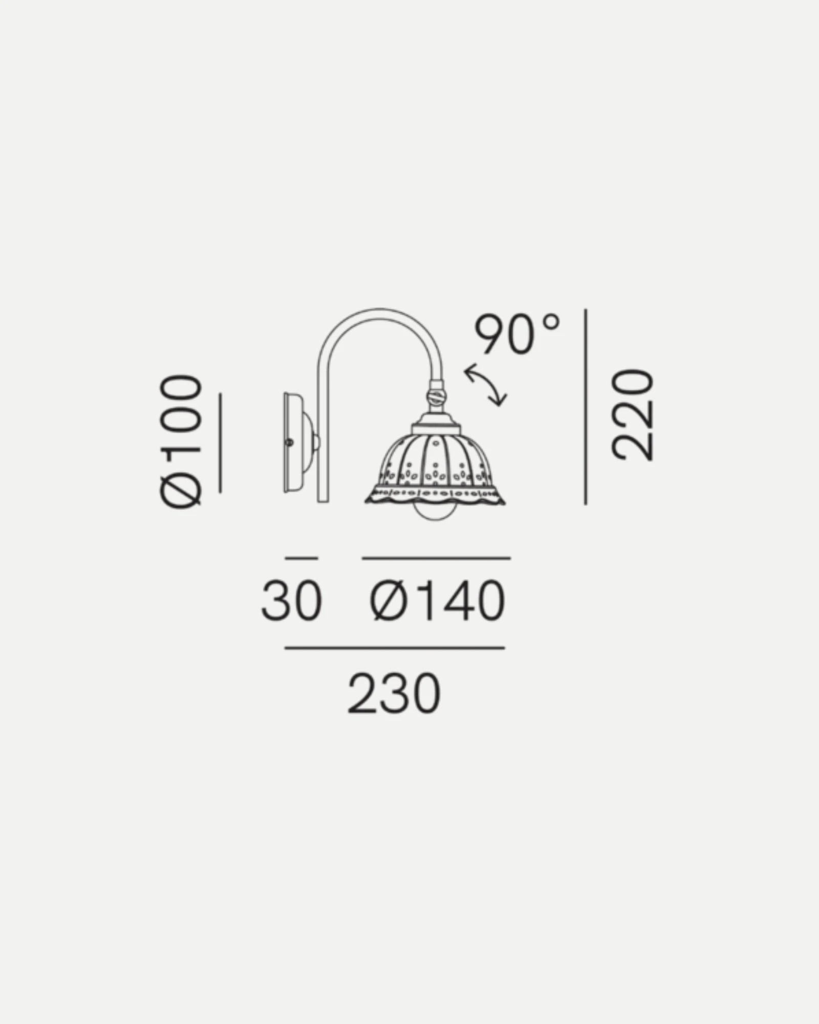 Anita Gooseneck Wall Light
