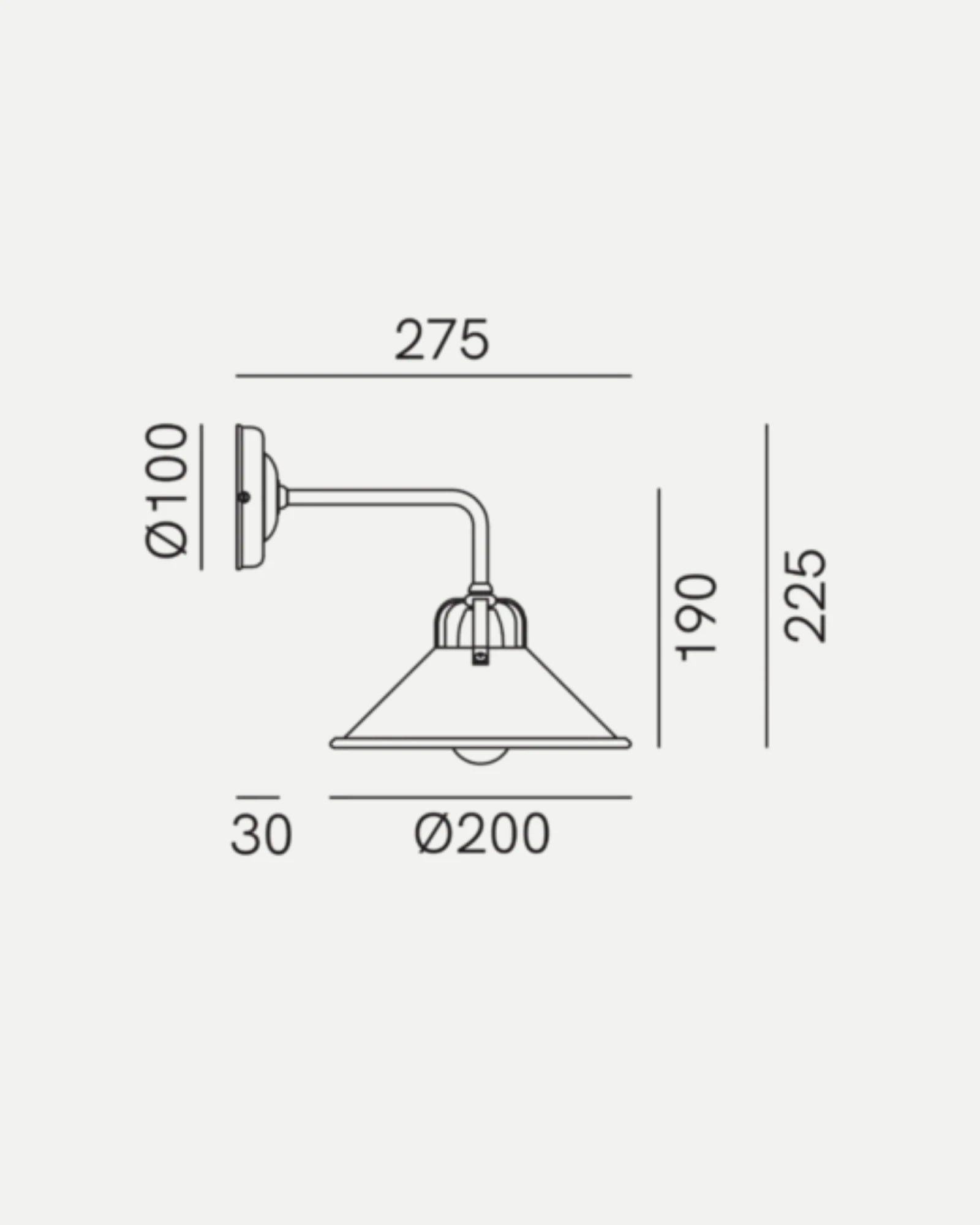 Cascina Wall Light
