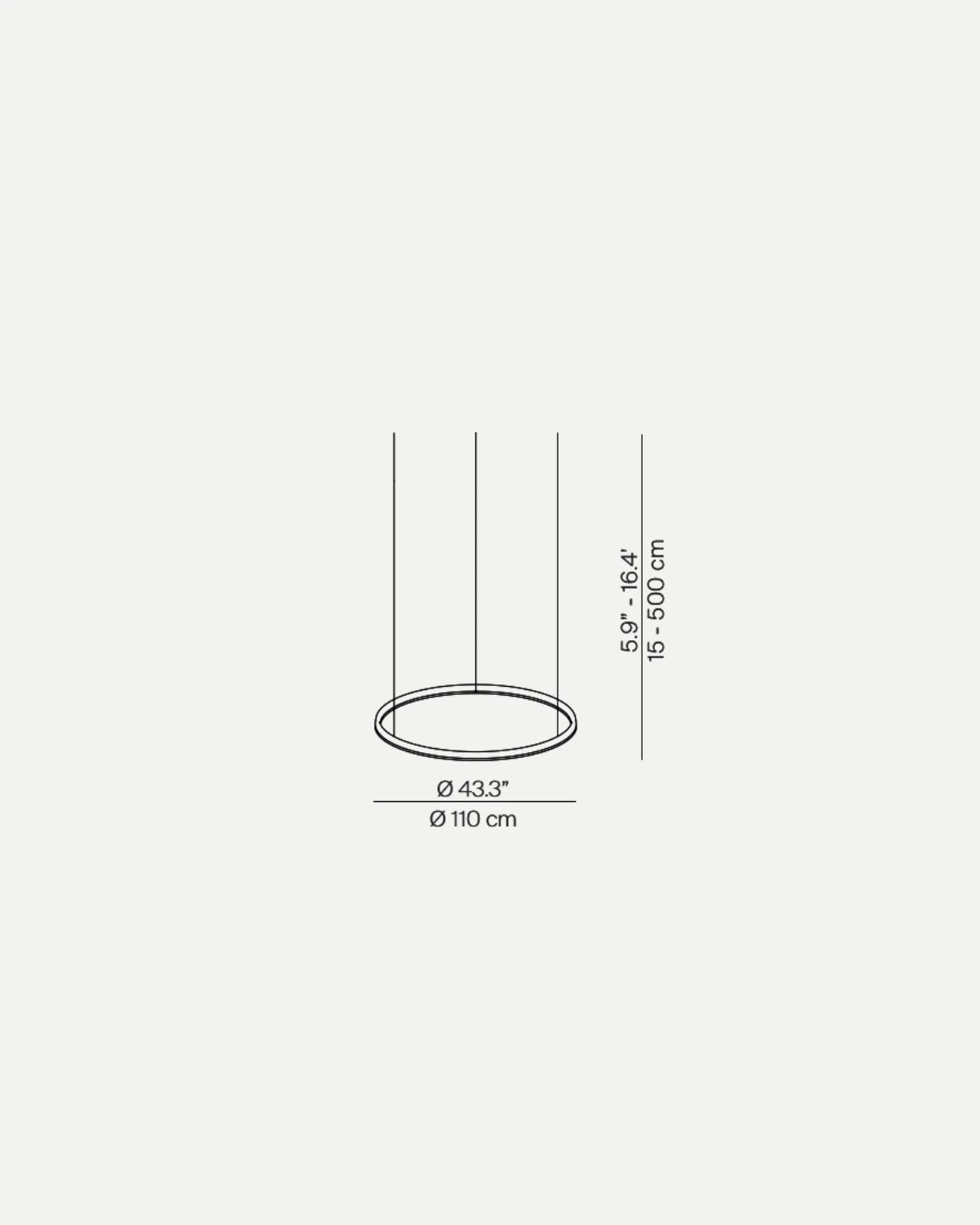 Compendium Circle Pendant Light