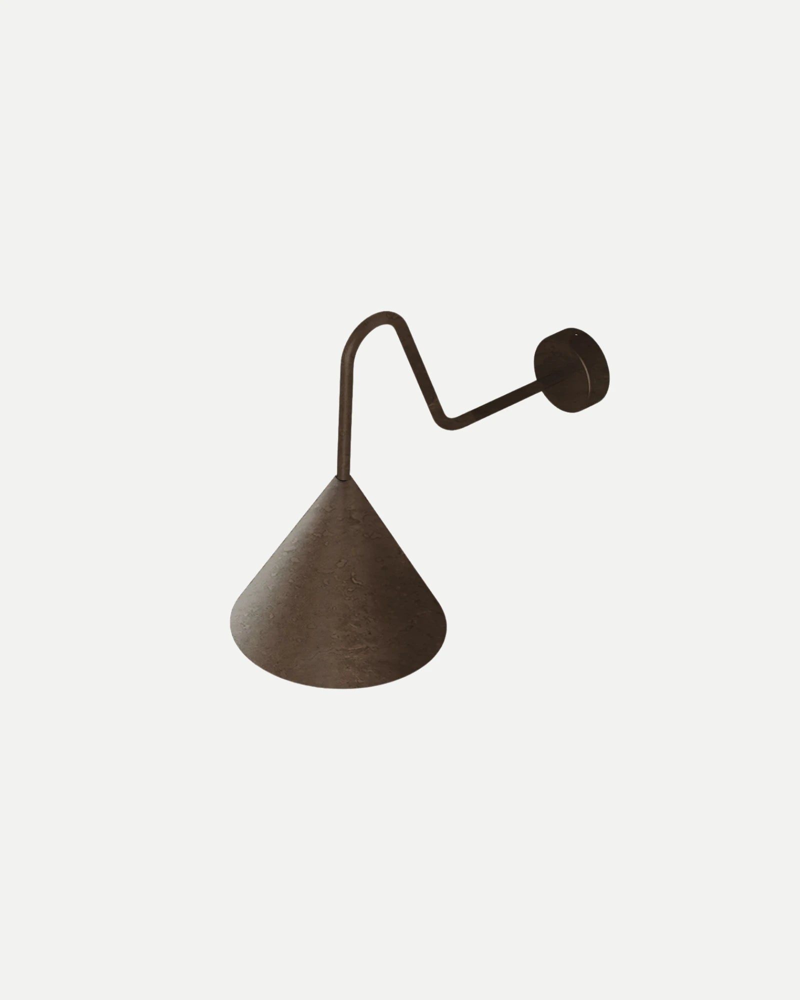 Cone Gooseneck Wall Light