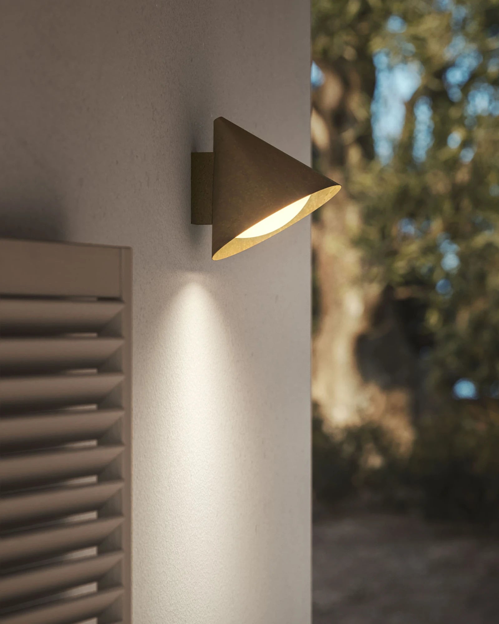Cone Outdoor Wall Light