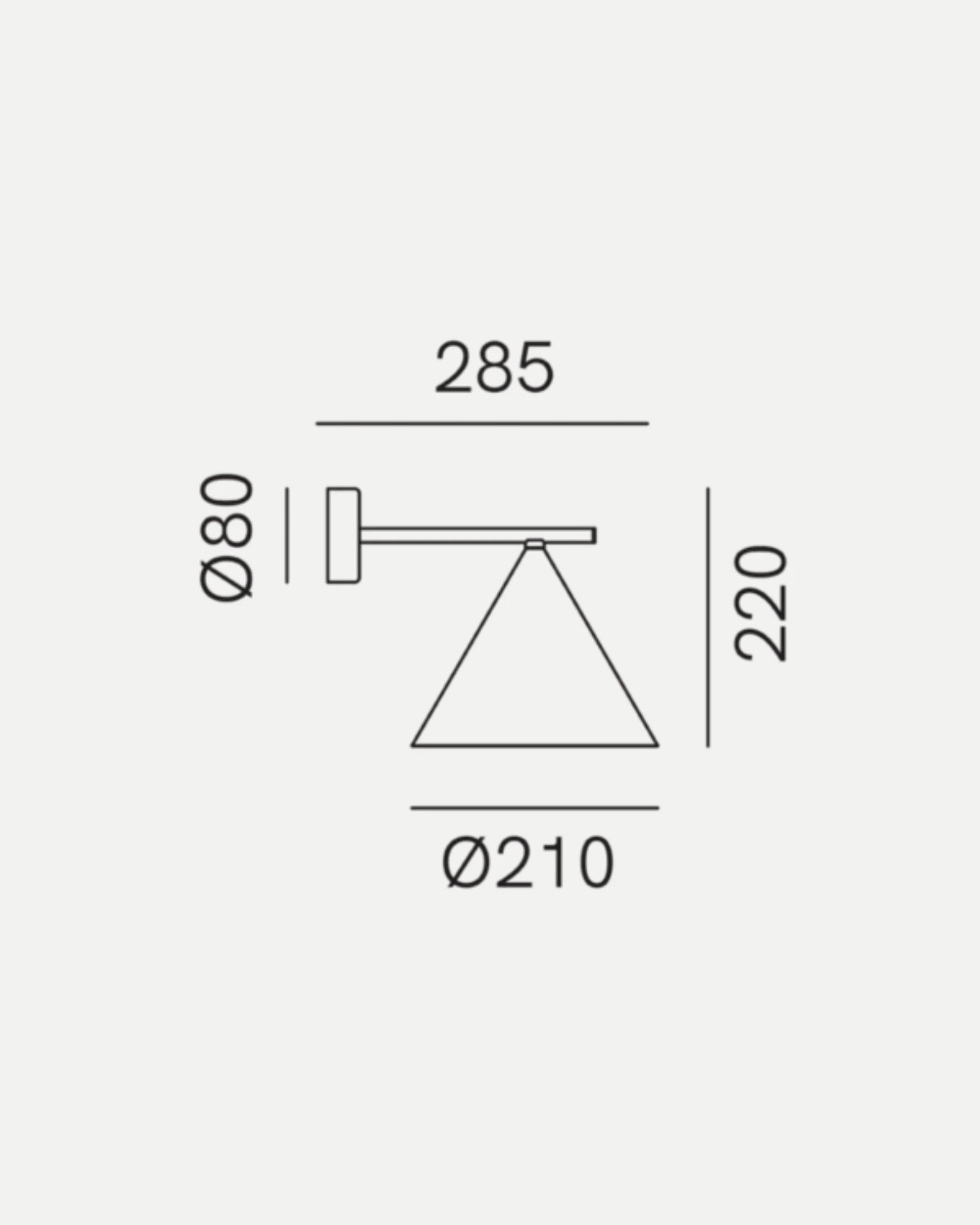 Cone Wall Light