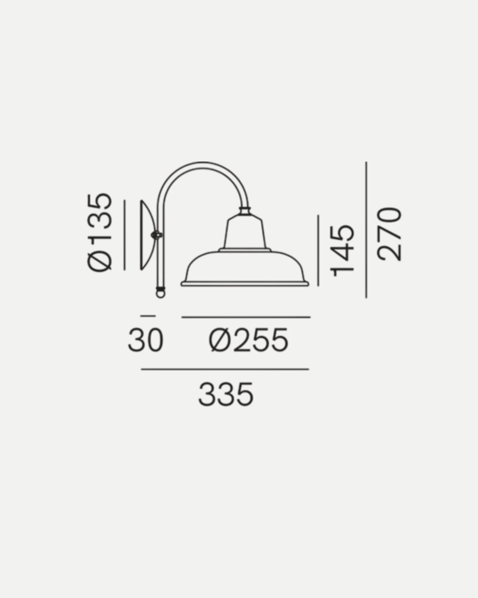 Contrada Wall Light