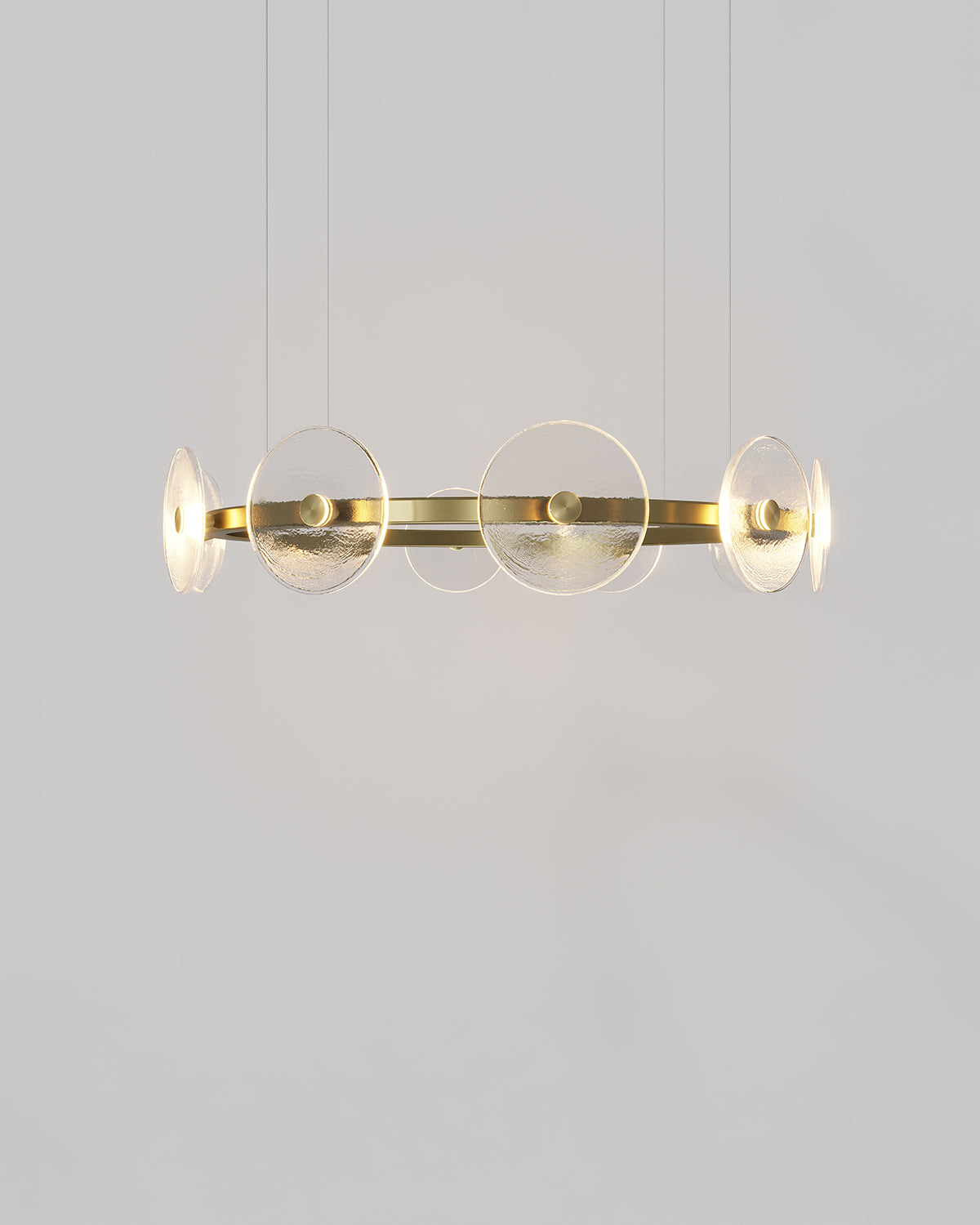 Coral Ring 10lt Pendant Light