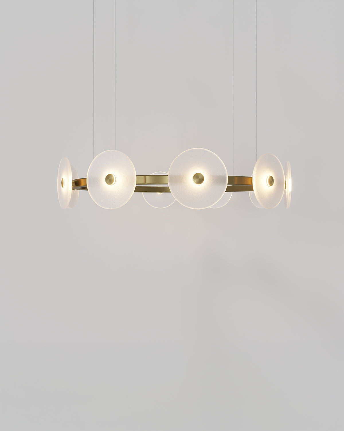 Coral Ring 10lt Pendant Light