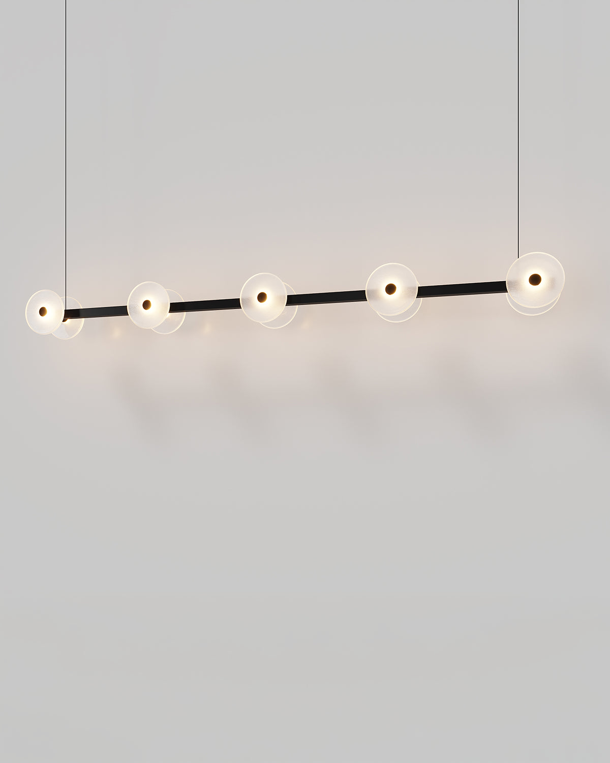 Coral Linear Rod Bar Pendant Light