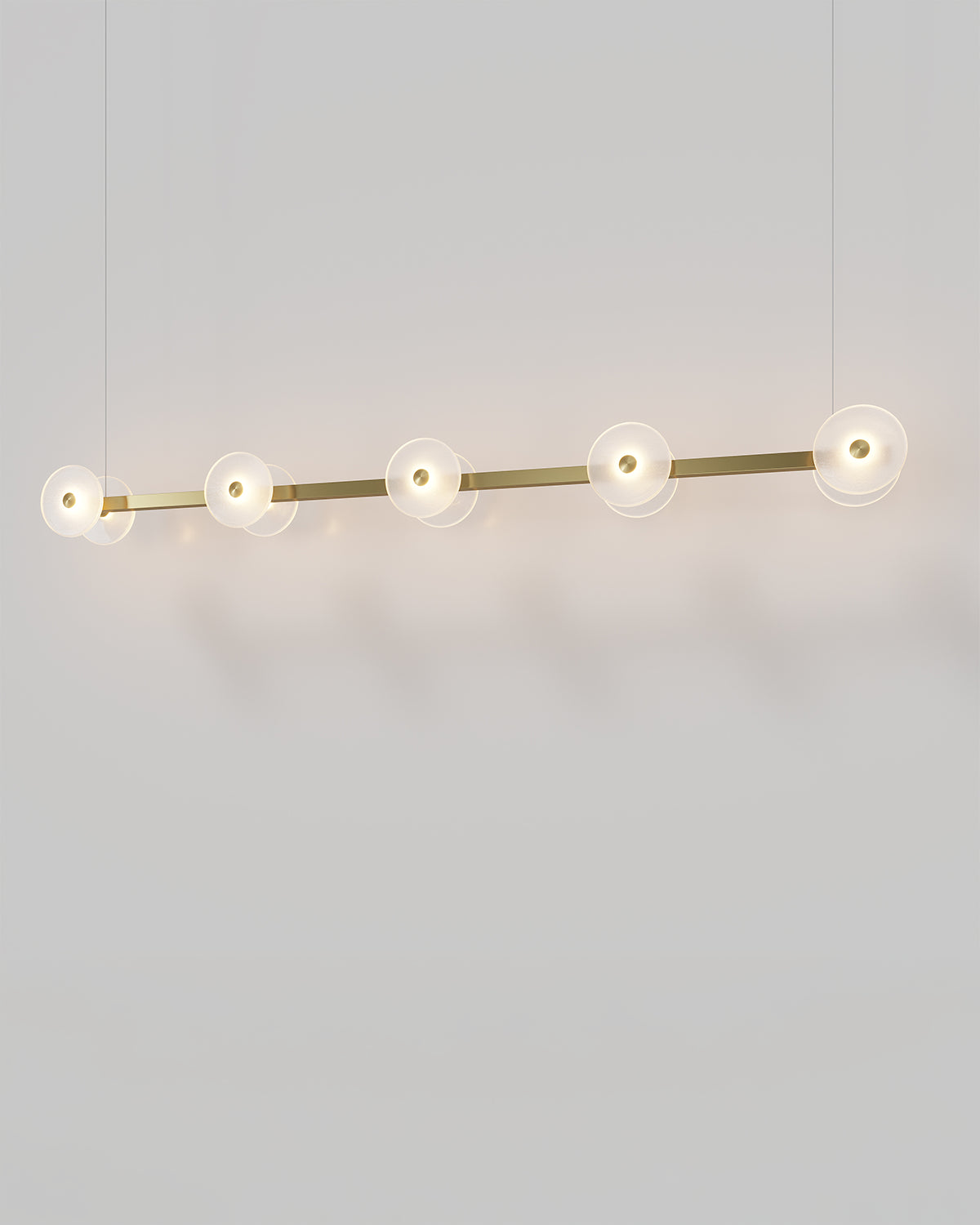 Coral Linear Rod Bar Pendant Light