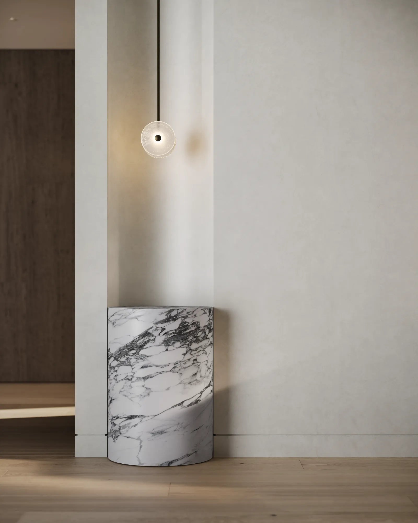 Coral Duo Rod Pendant Light