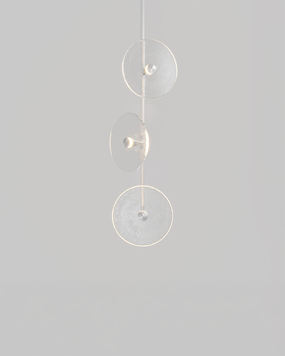 Coral Trio Off Centred 180° Pendant Light