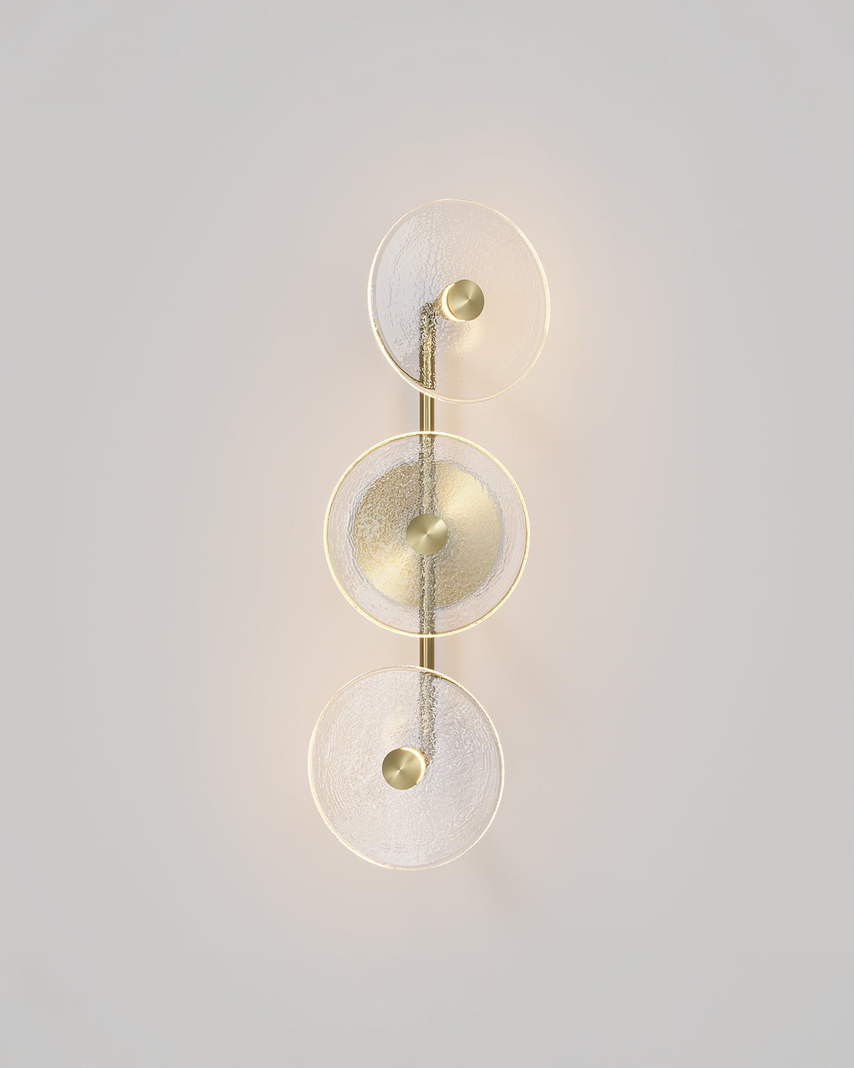 Coral Trio Rod Off Centred Wall Light