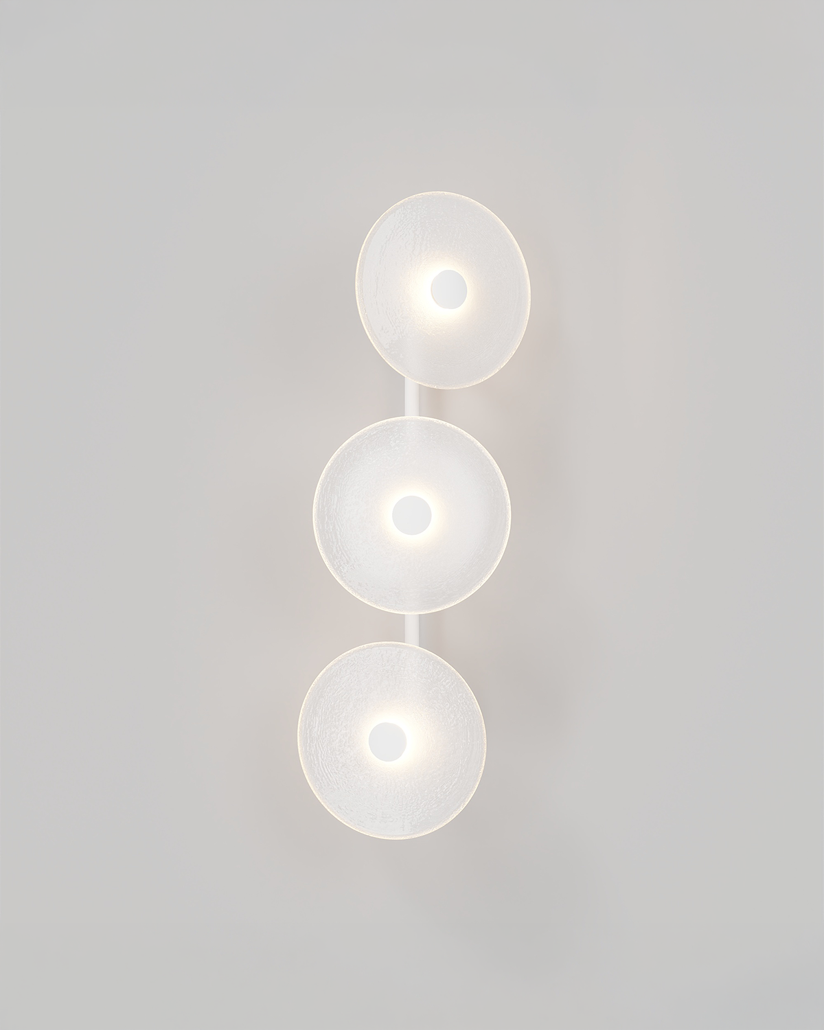 Coral Trio Rod Off Centred Wall Light