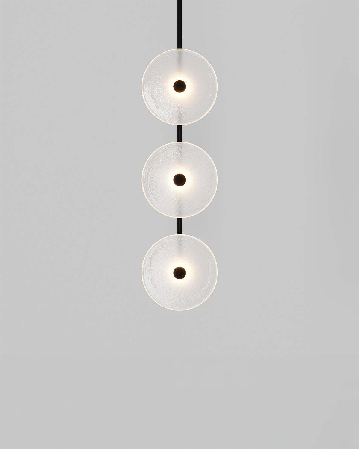 Coral Trio Centred Fixed Pendant Light