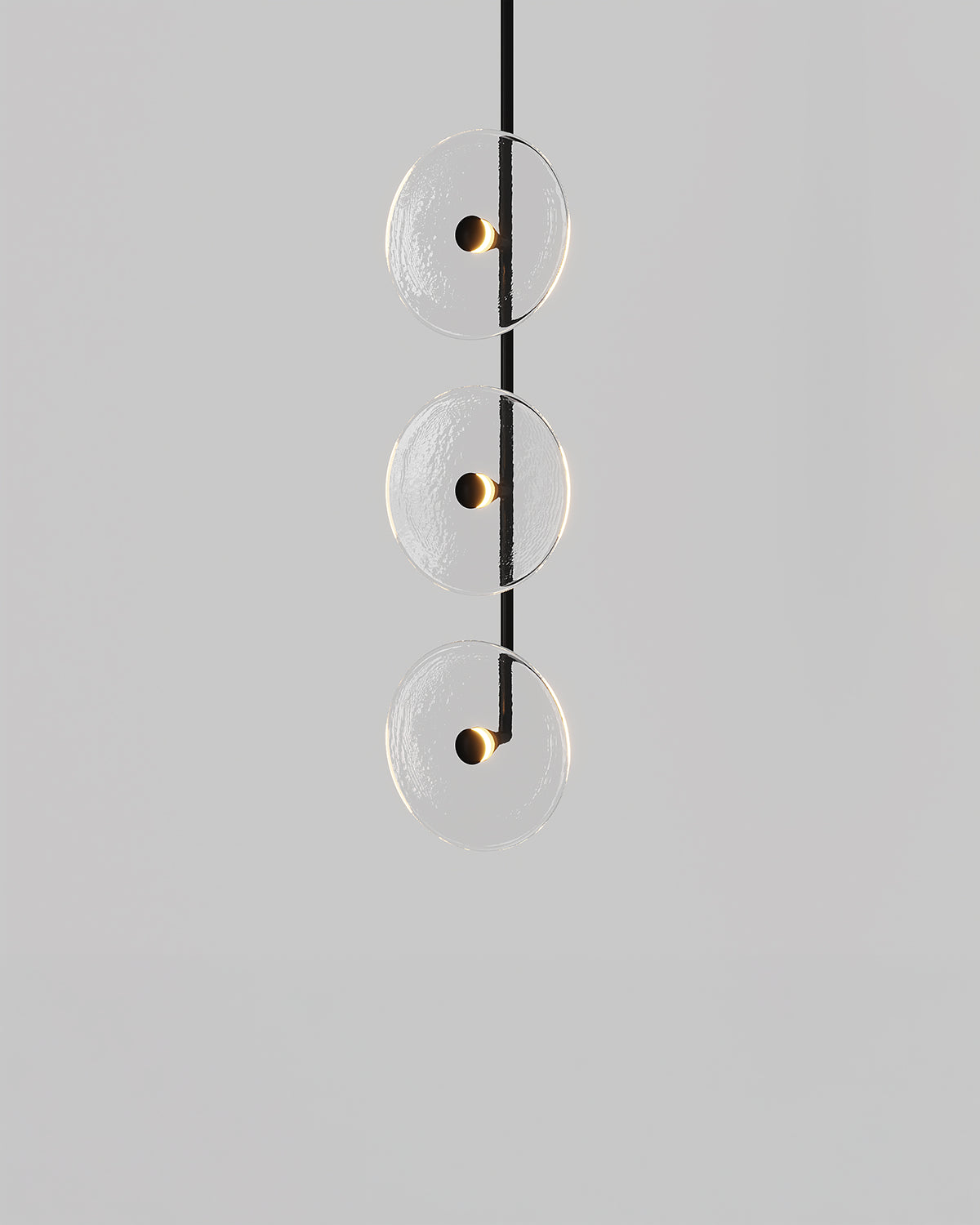 Coral Trio Centred Fixed Pendant Light