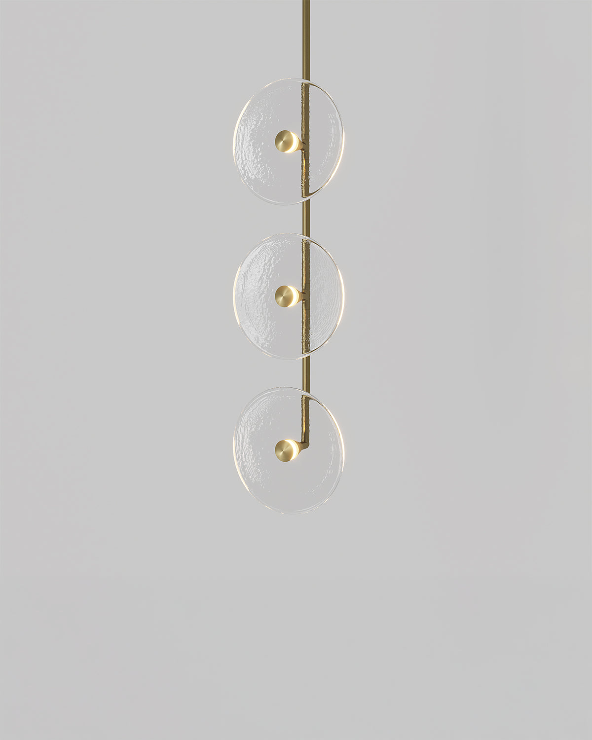 Coral Trio Centred Fixed Pendant Light