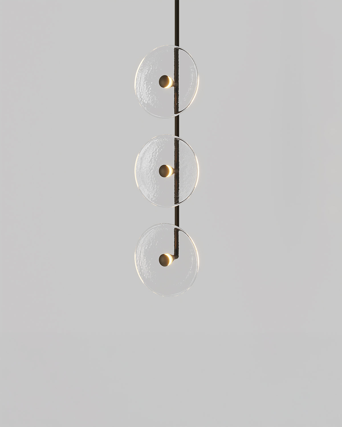 Coral Trio Centred Fixed Pendant Light