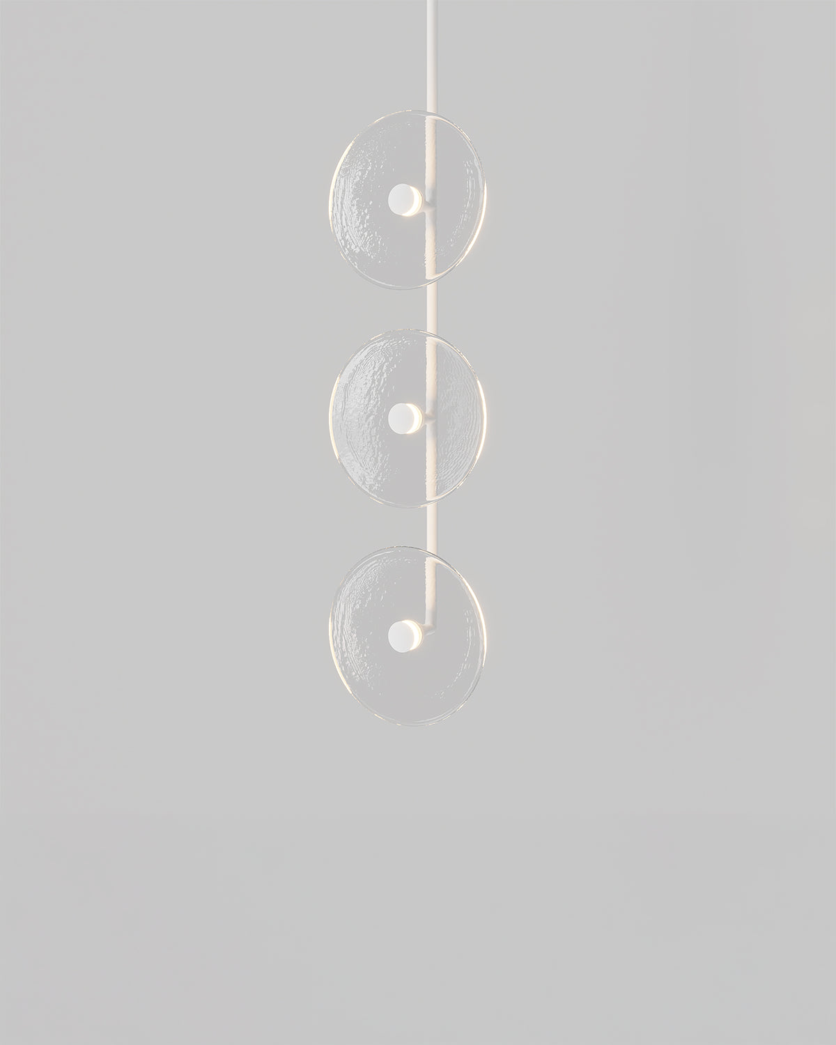 Coral Trio Centred Fixed Pendant Light