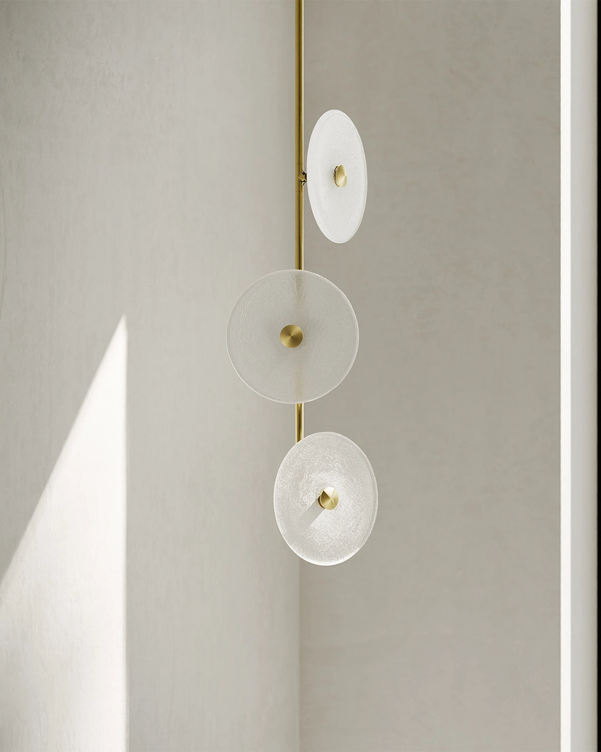 Coral Trio Off Centered Pendant Light
