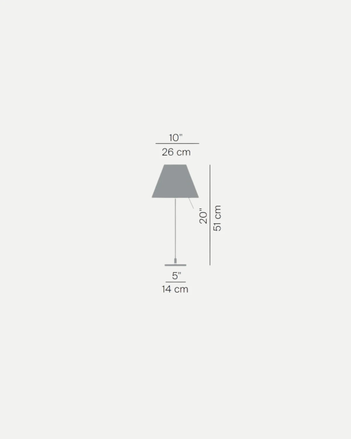 Costanzina Fixing Pin Table Lamp