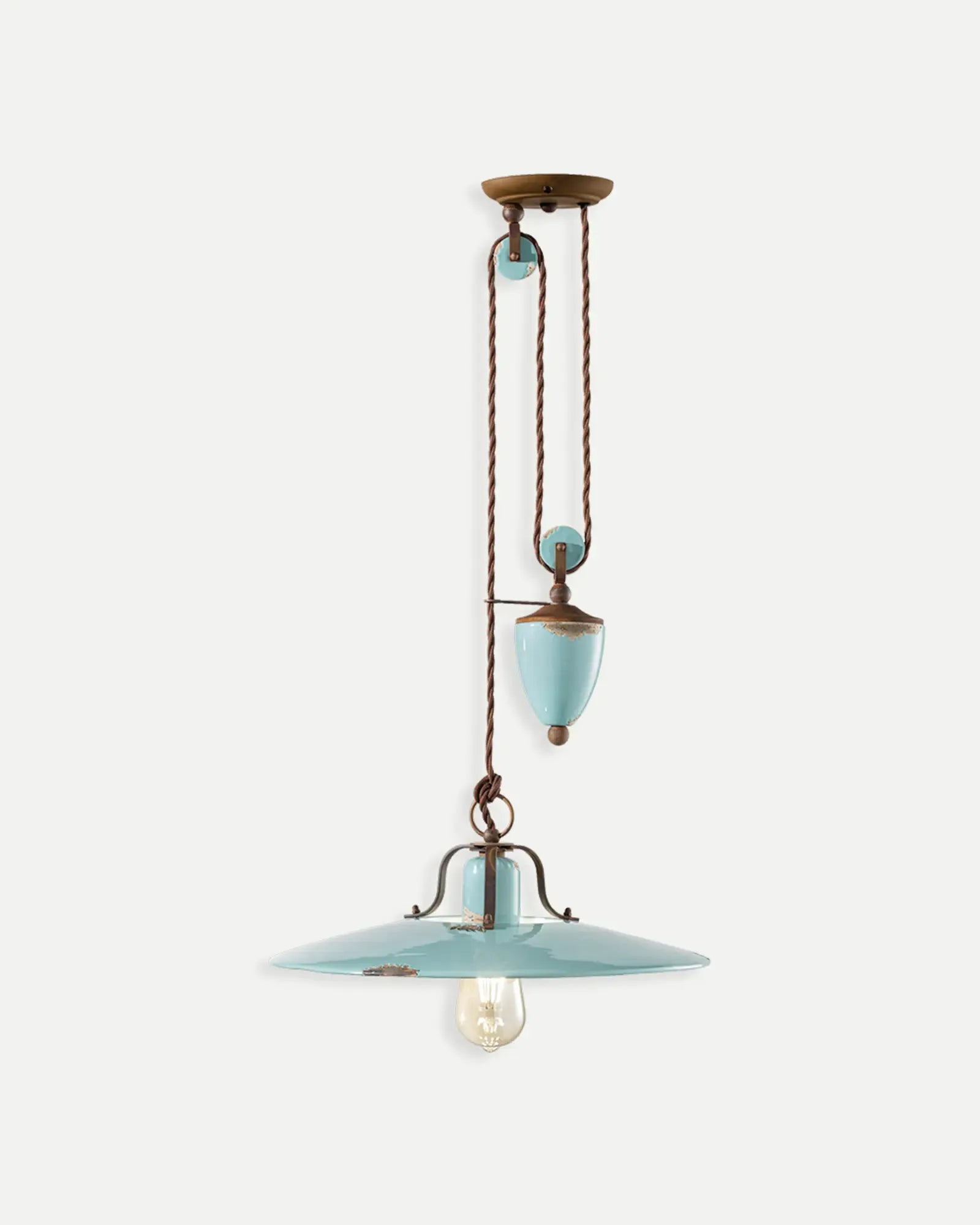 Country Counterweight Pendant Light