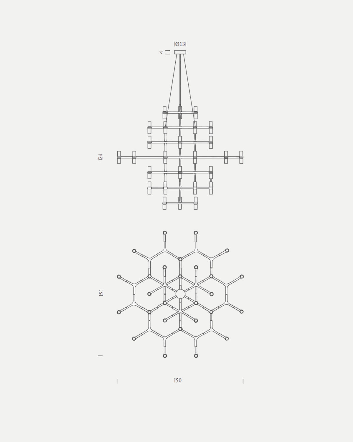 Crown Magnum Pendant Light