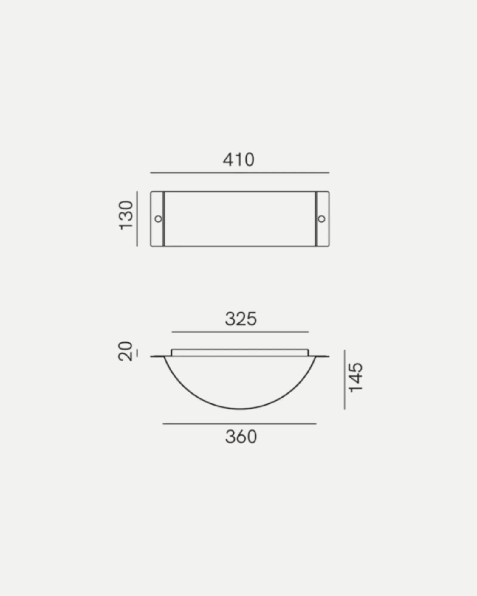 Decori Curve Wall Light