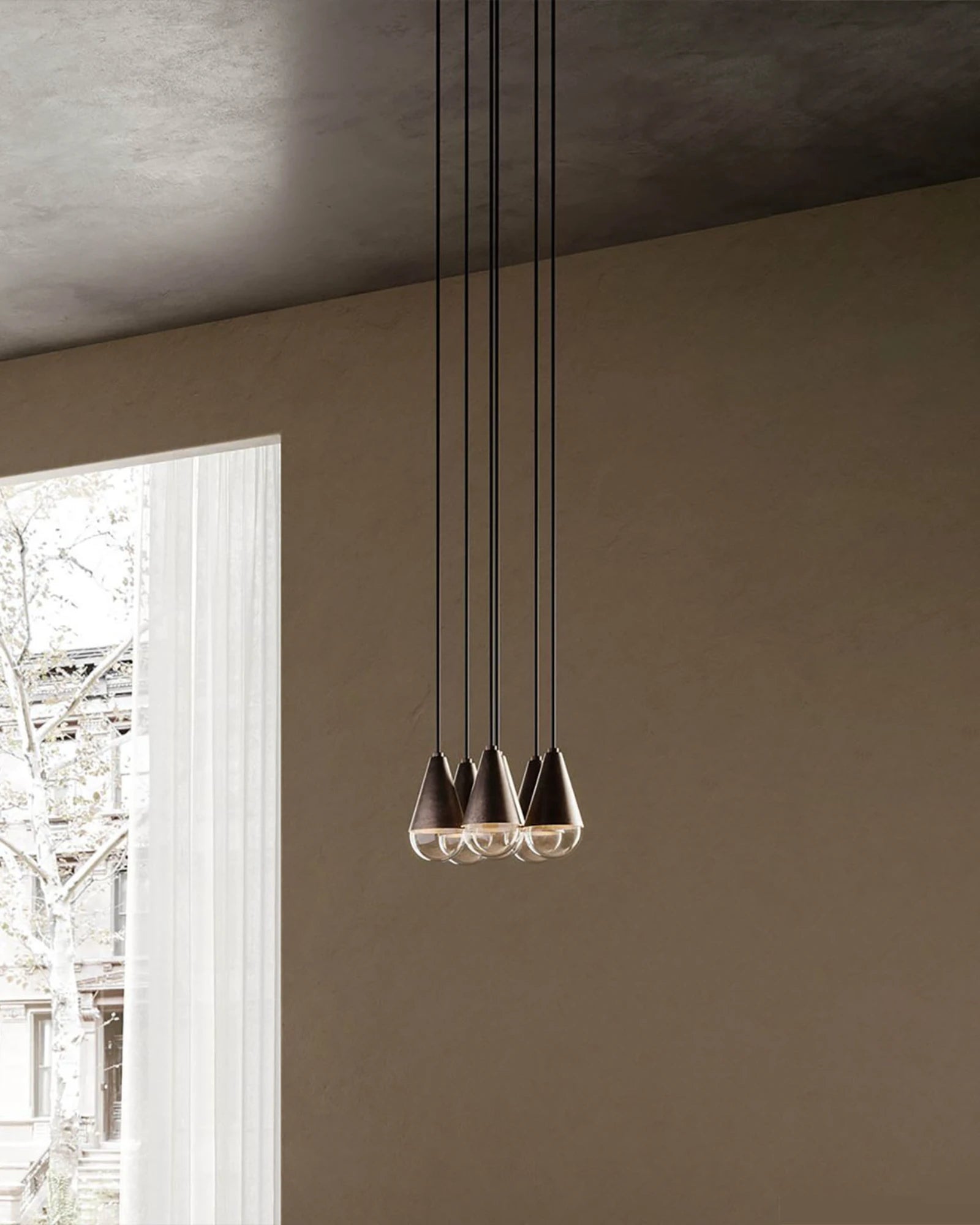 Dew 6lt Pendant Light