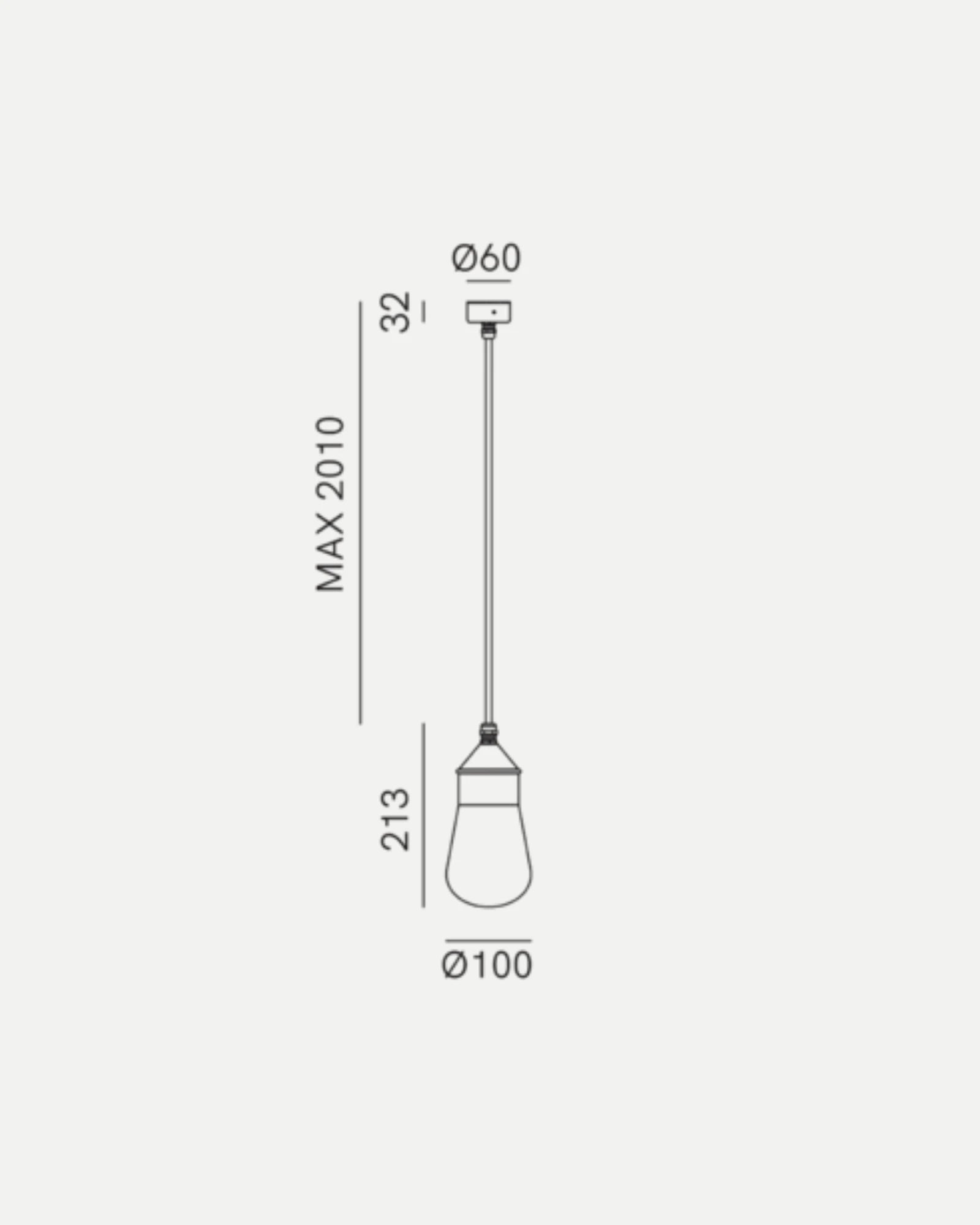 Drop Mini Single Pendant Light