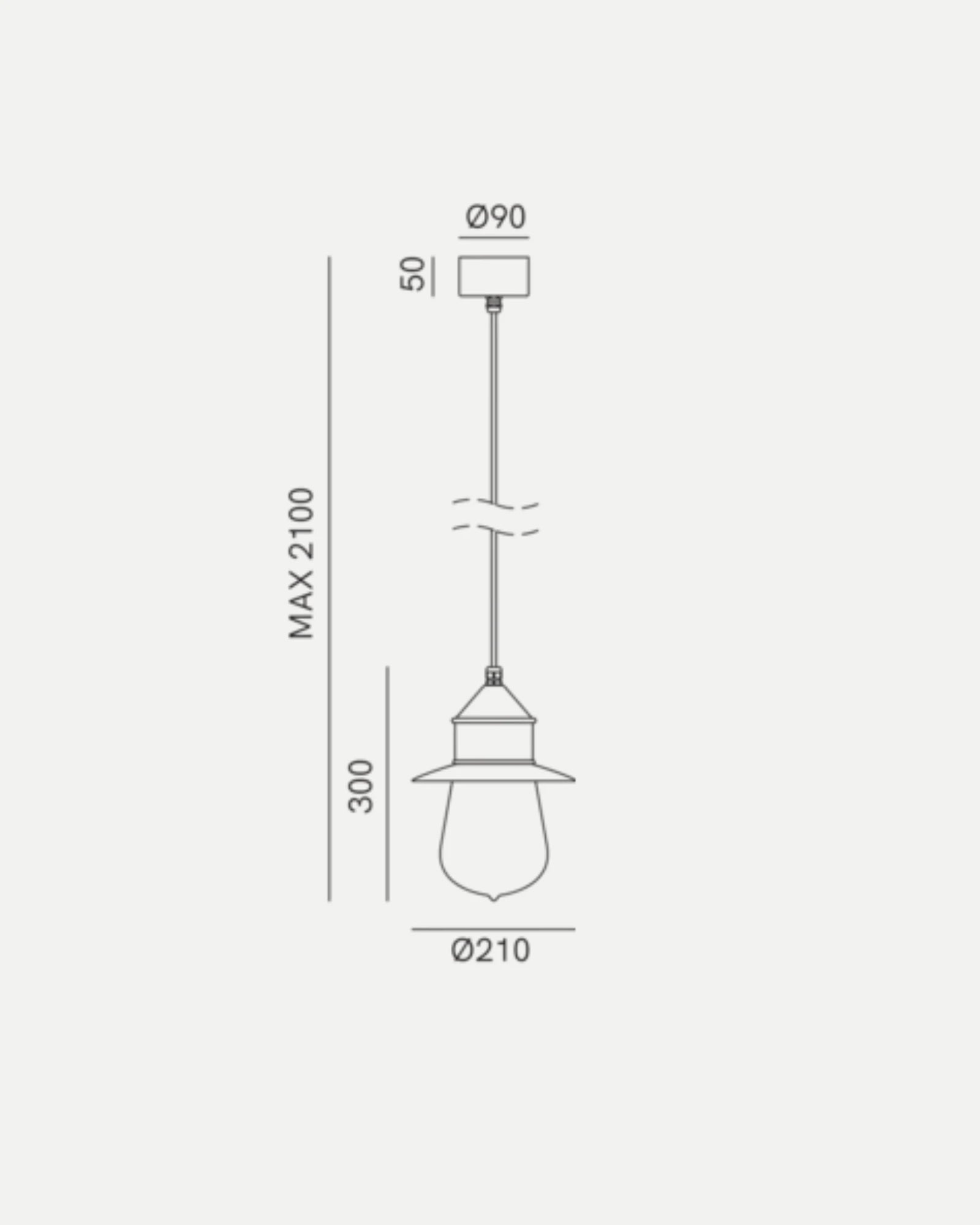 Drop Single Pendant Light