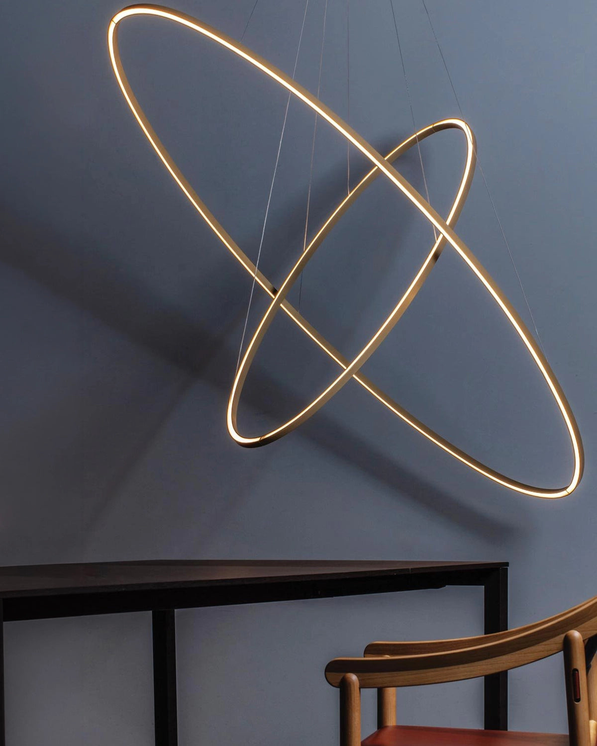 Ellisse Double Mega Pendant Light