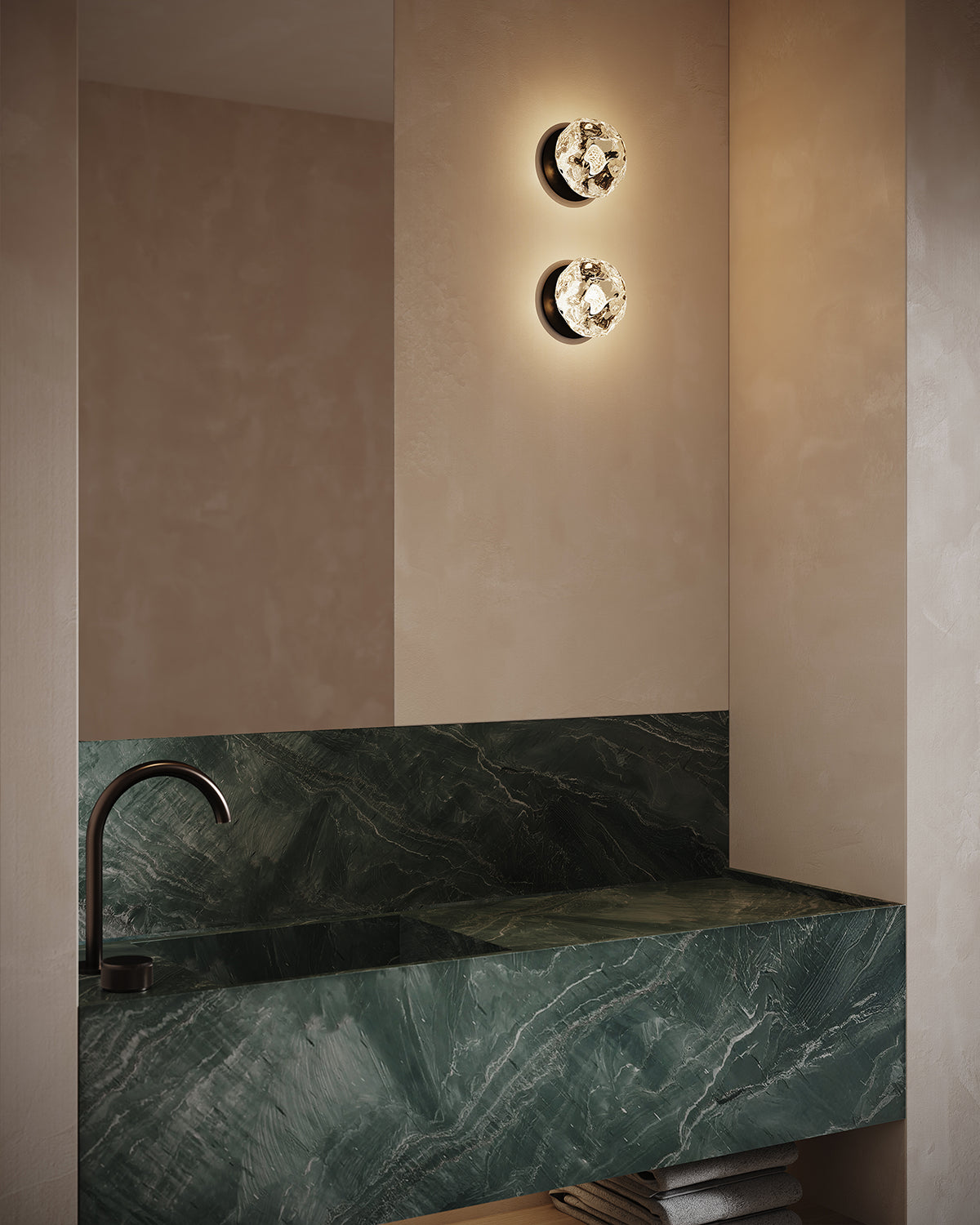 Flo Round Wall Light
