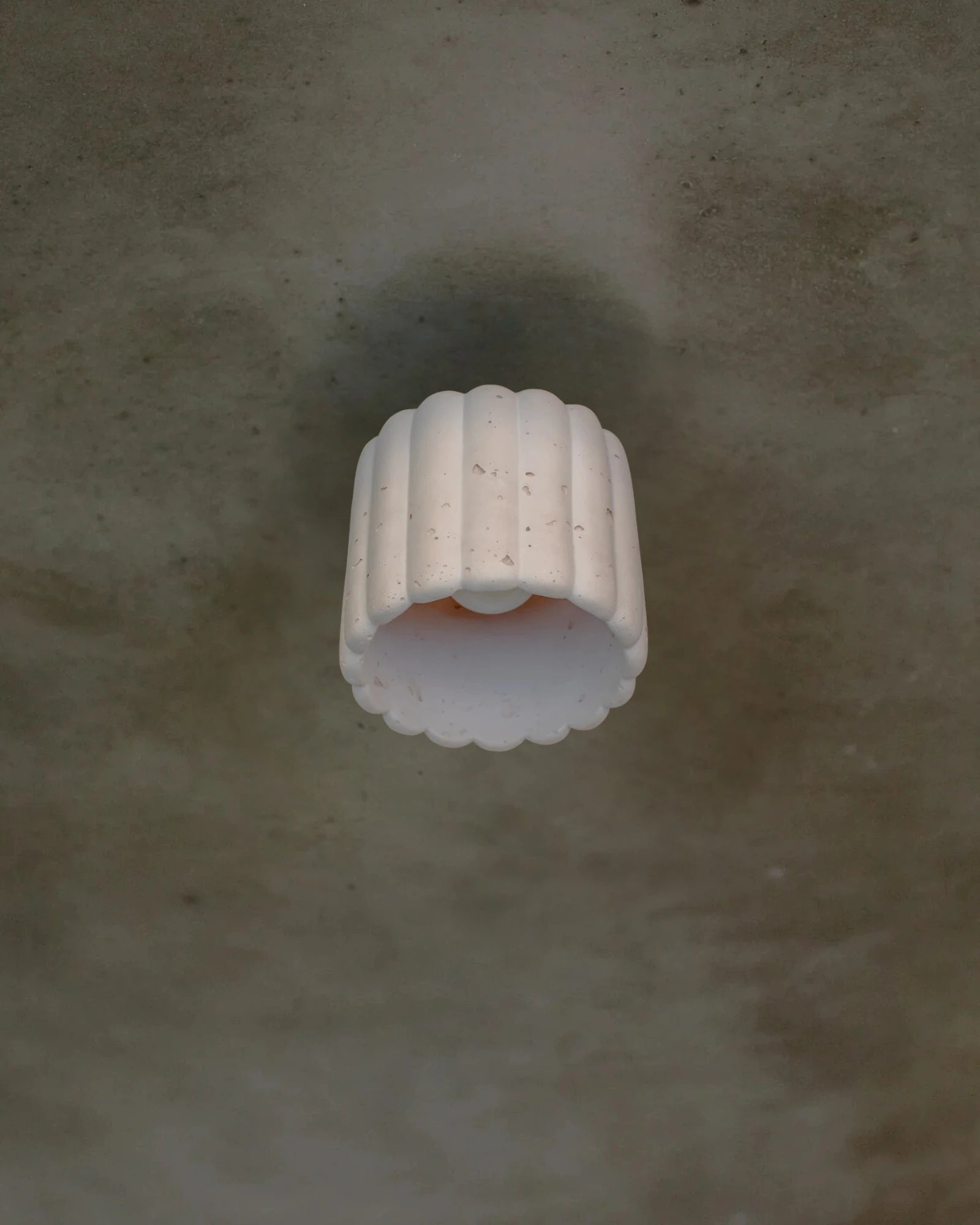 Fluted Ceiling Light