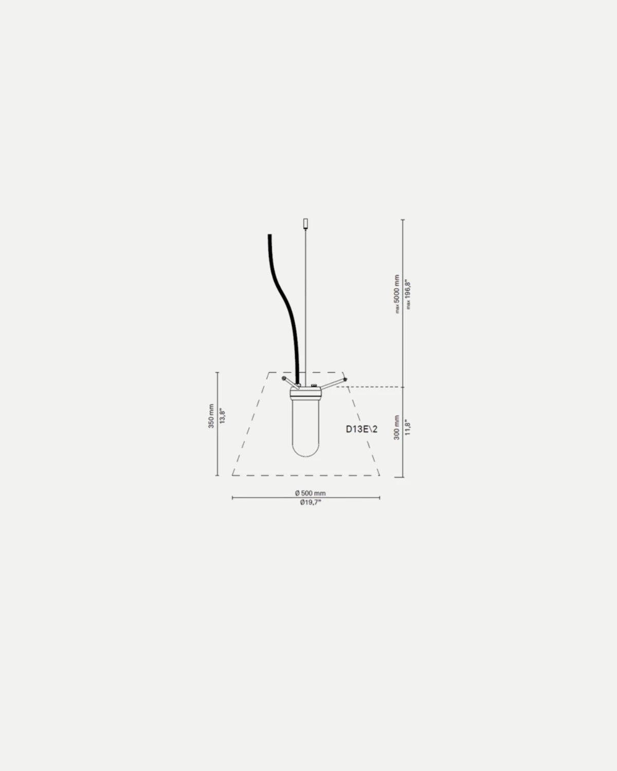 Grande Costanza Outdoor Pendant Light