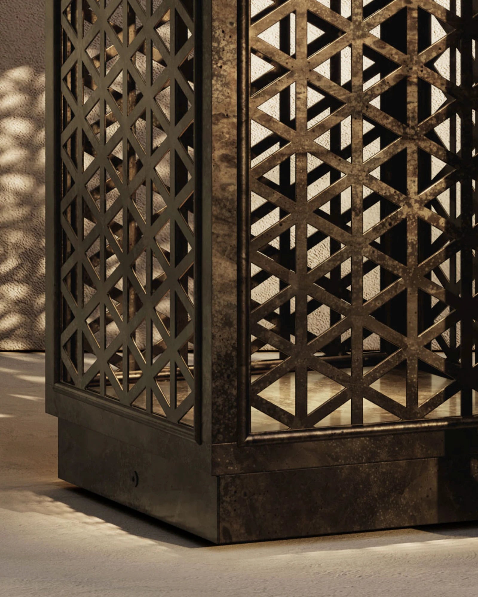 Grid Floor Lamp