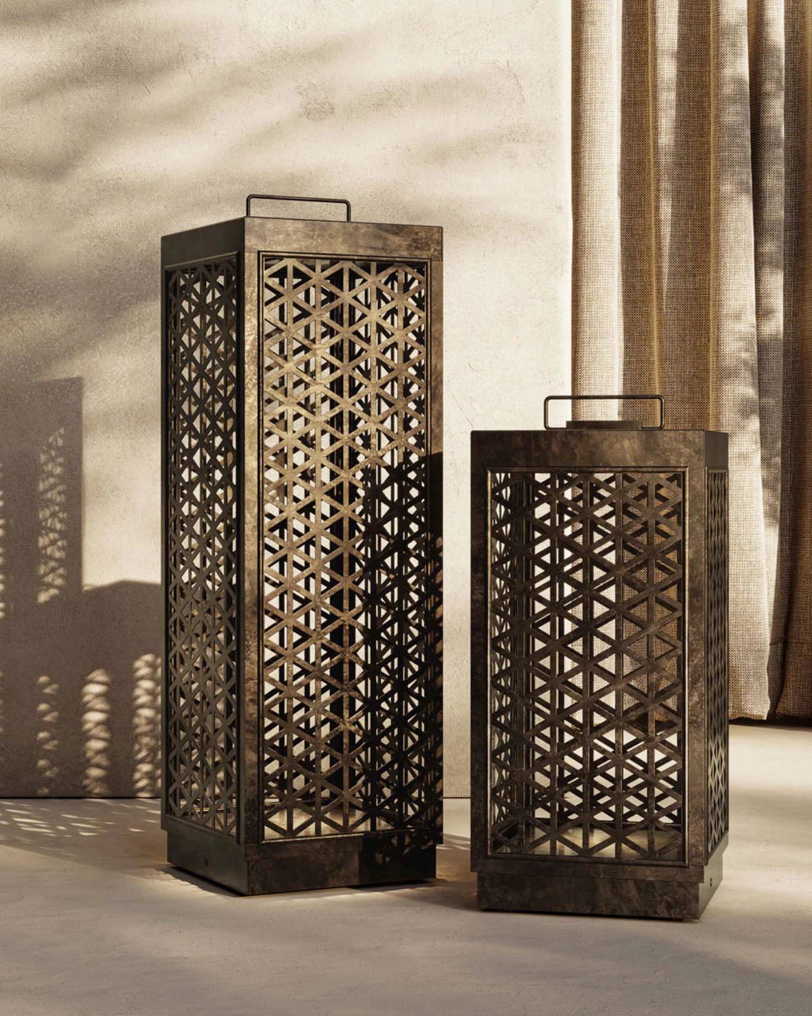 Grid Floor Lamp