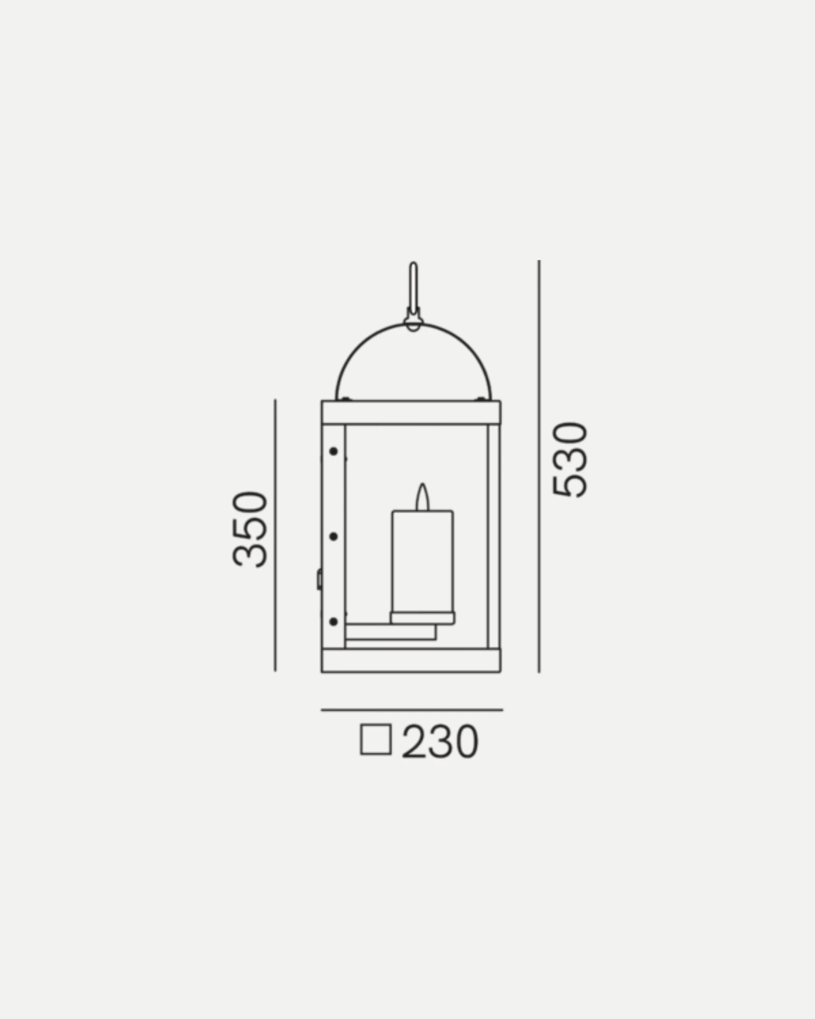 Lanterna Wall Light