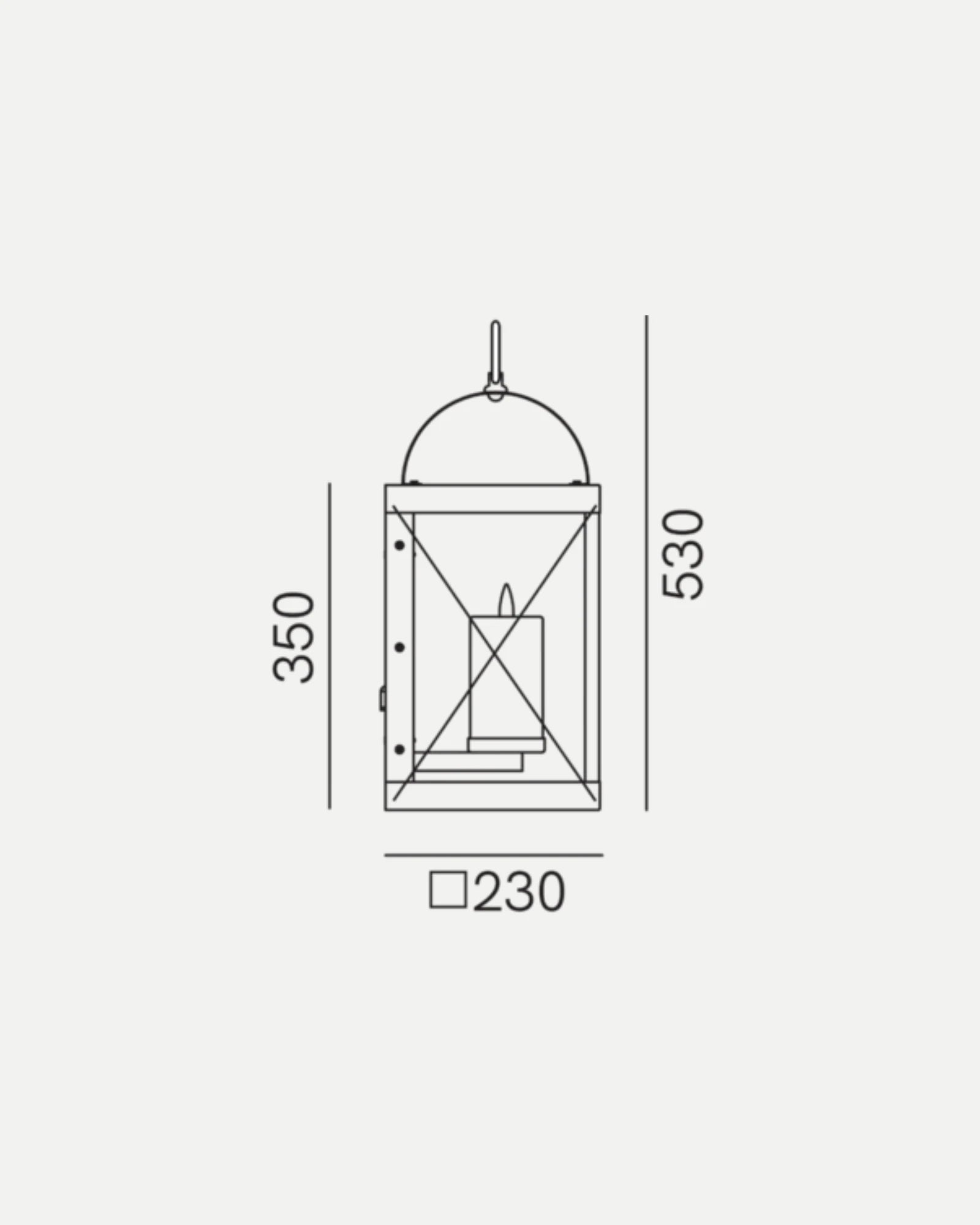 Lanterna Wall Light