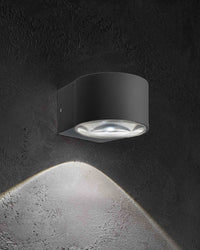 Lens Outdoor Wall Light