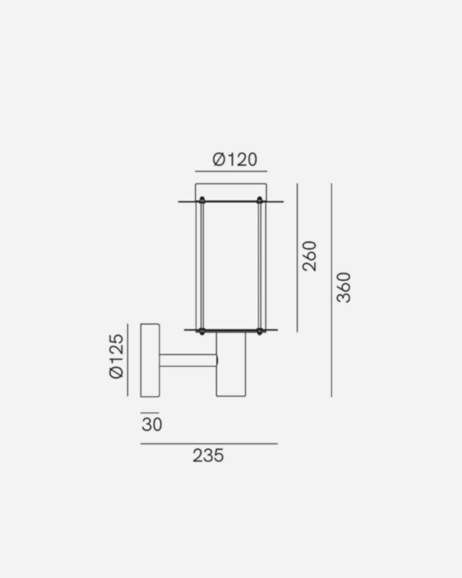 Loggia Wall Light