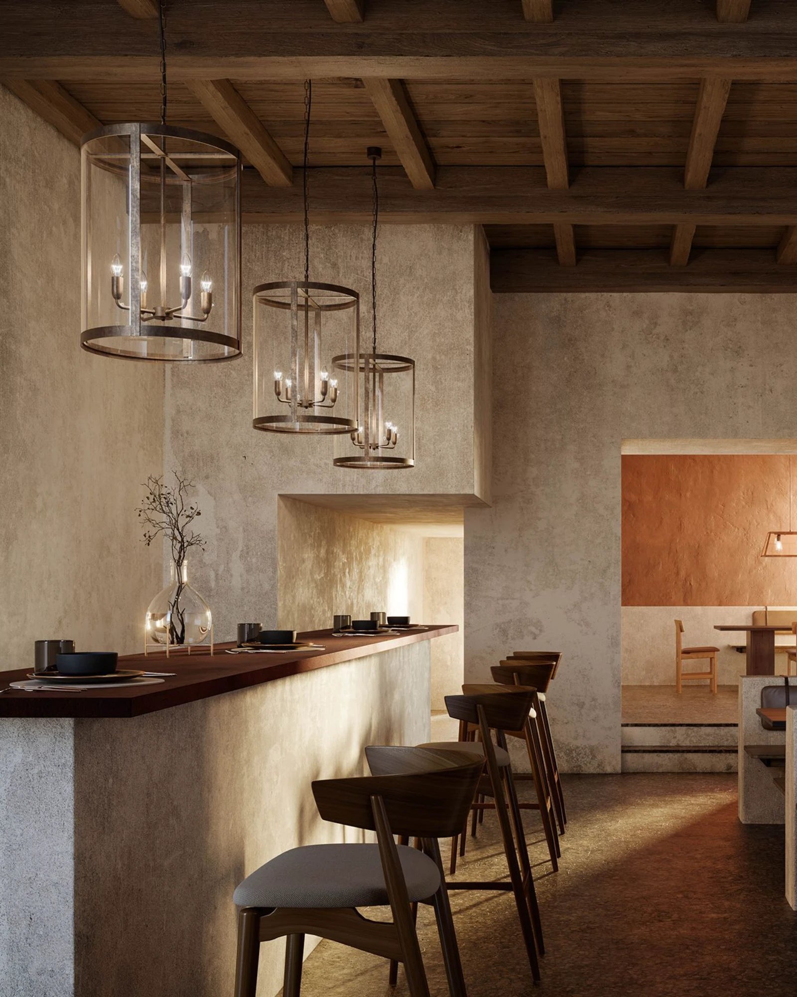 London Round Pendant Light