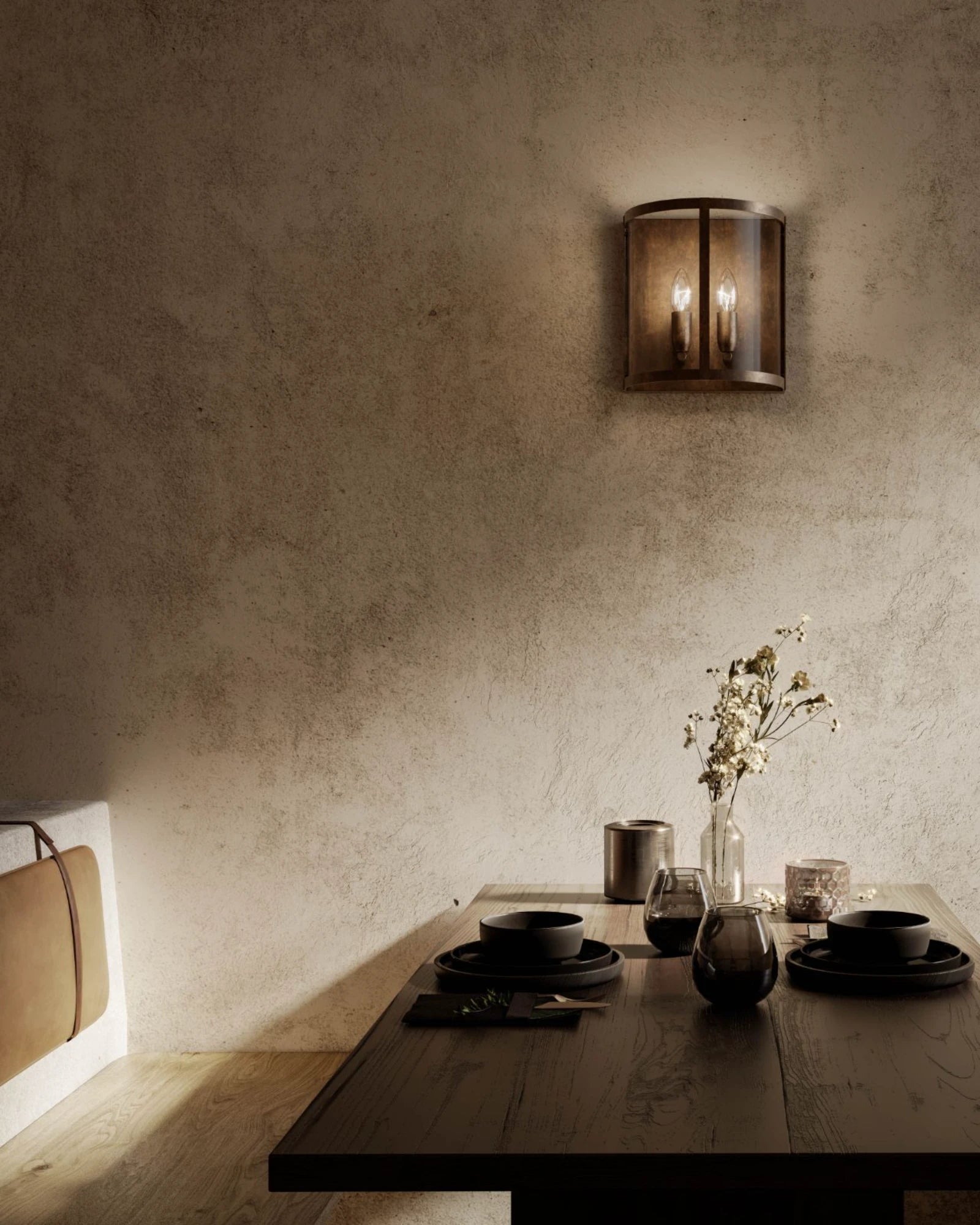 London Round Wall Light