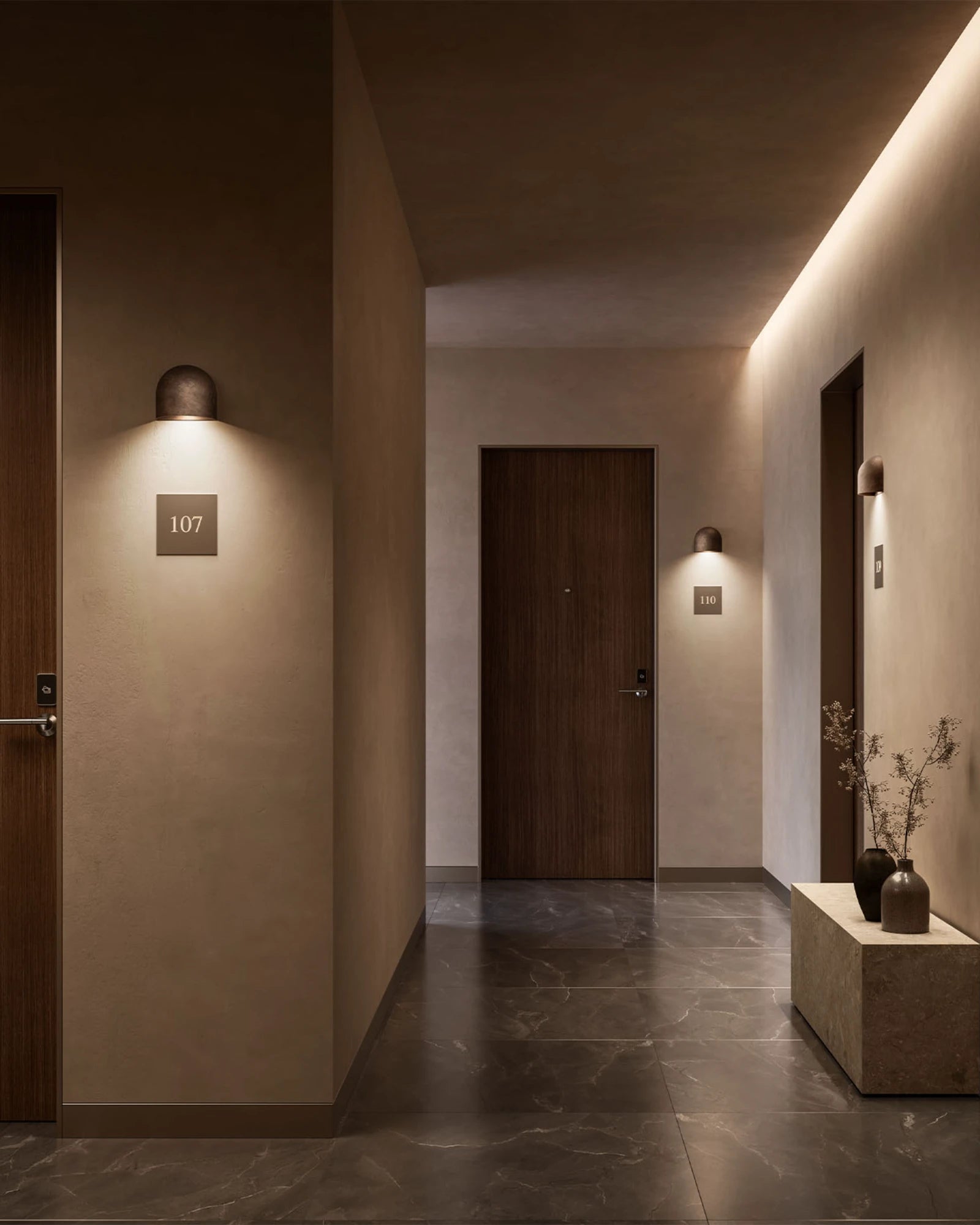 Mask Wall Light