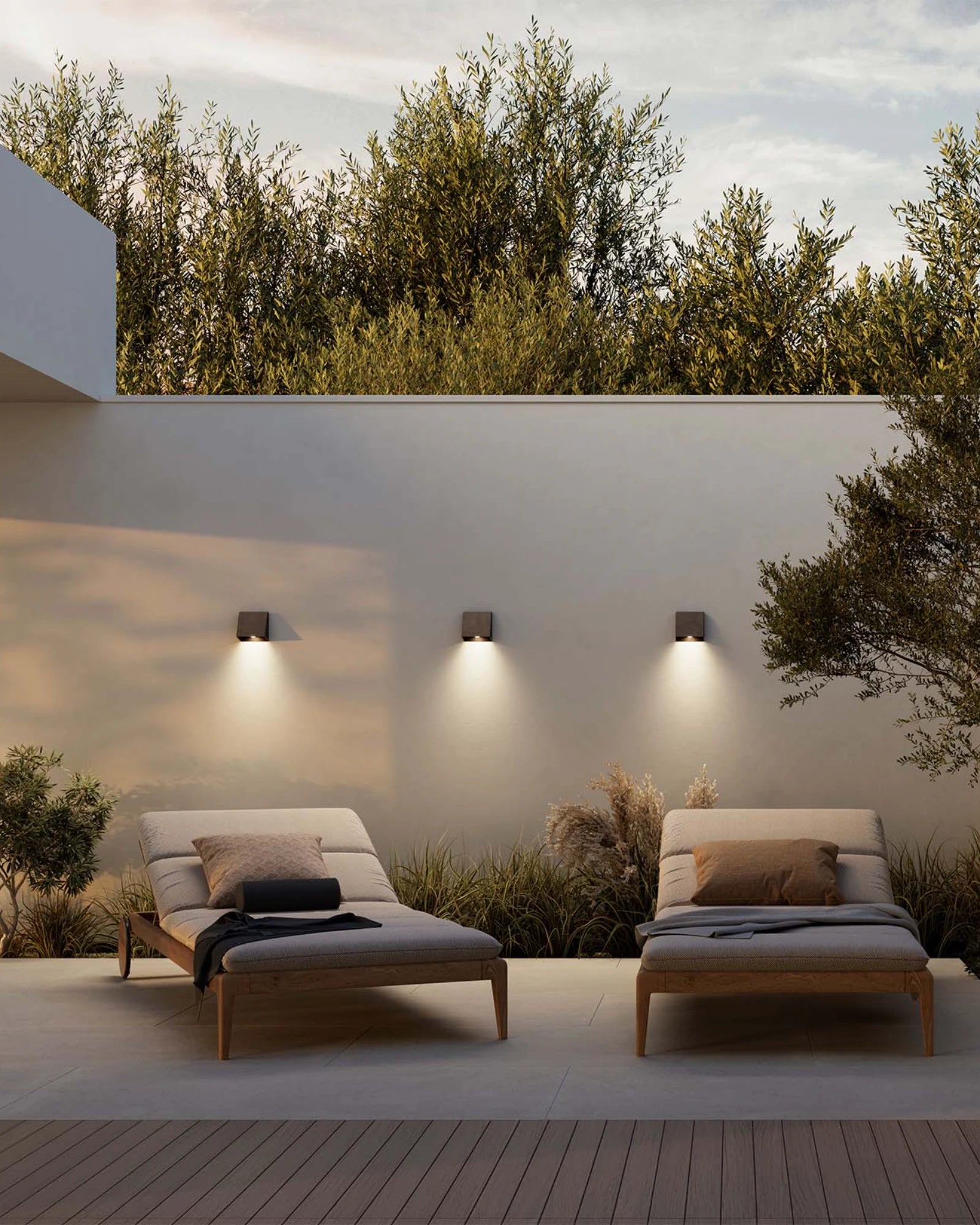 Mask Wall Light