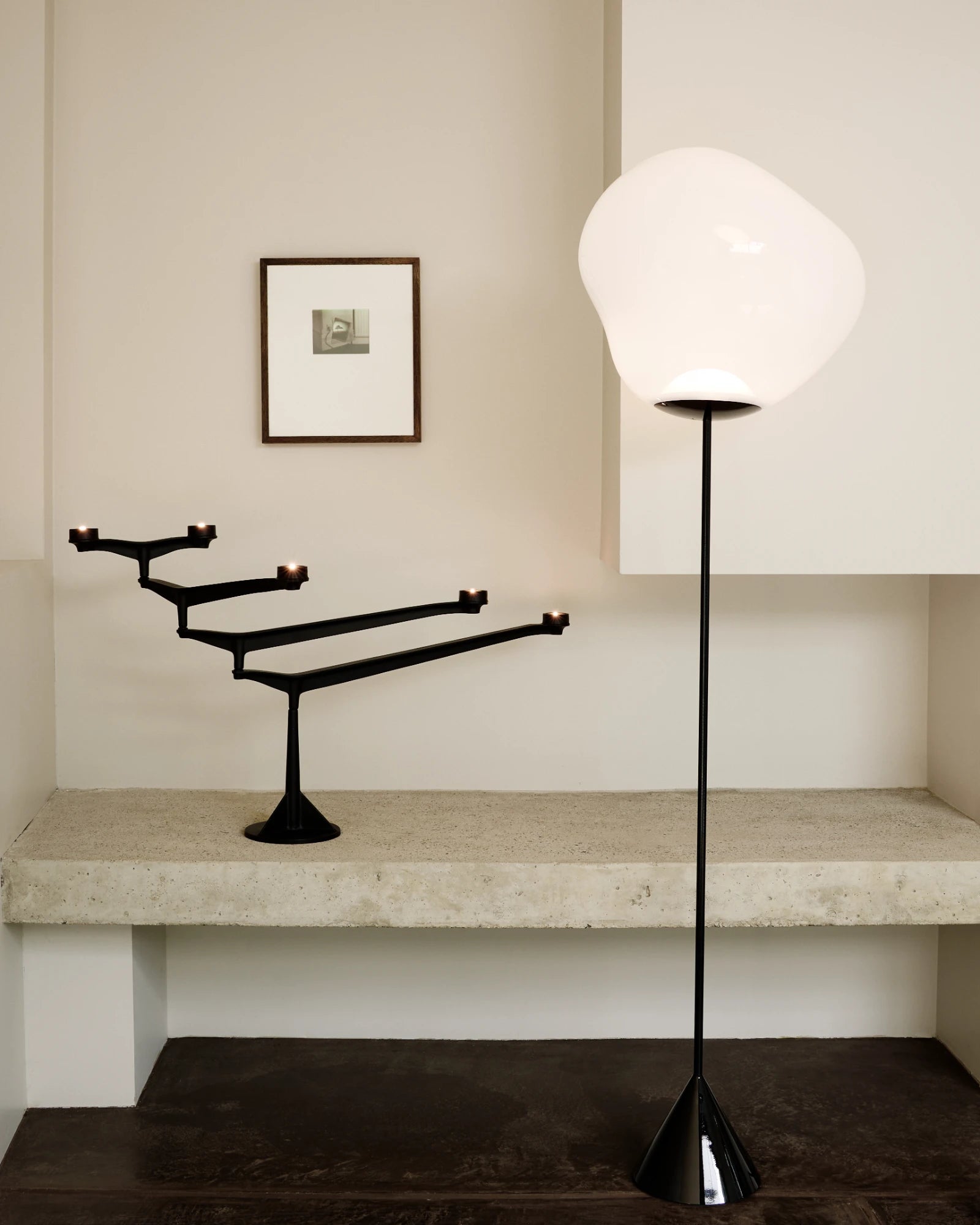 Melt Cone Slim Floor Lamp