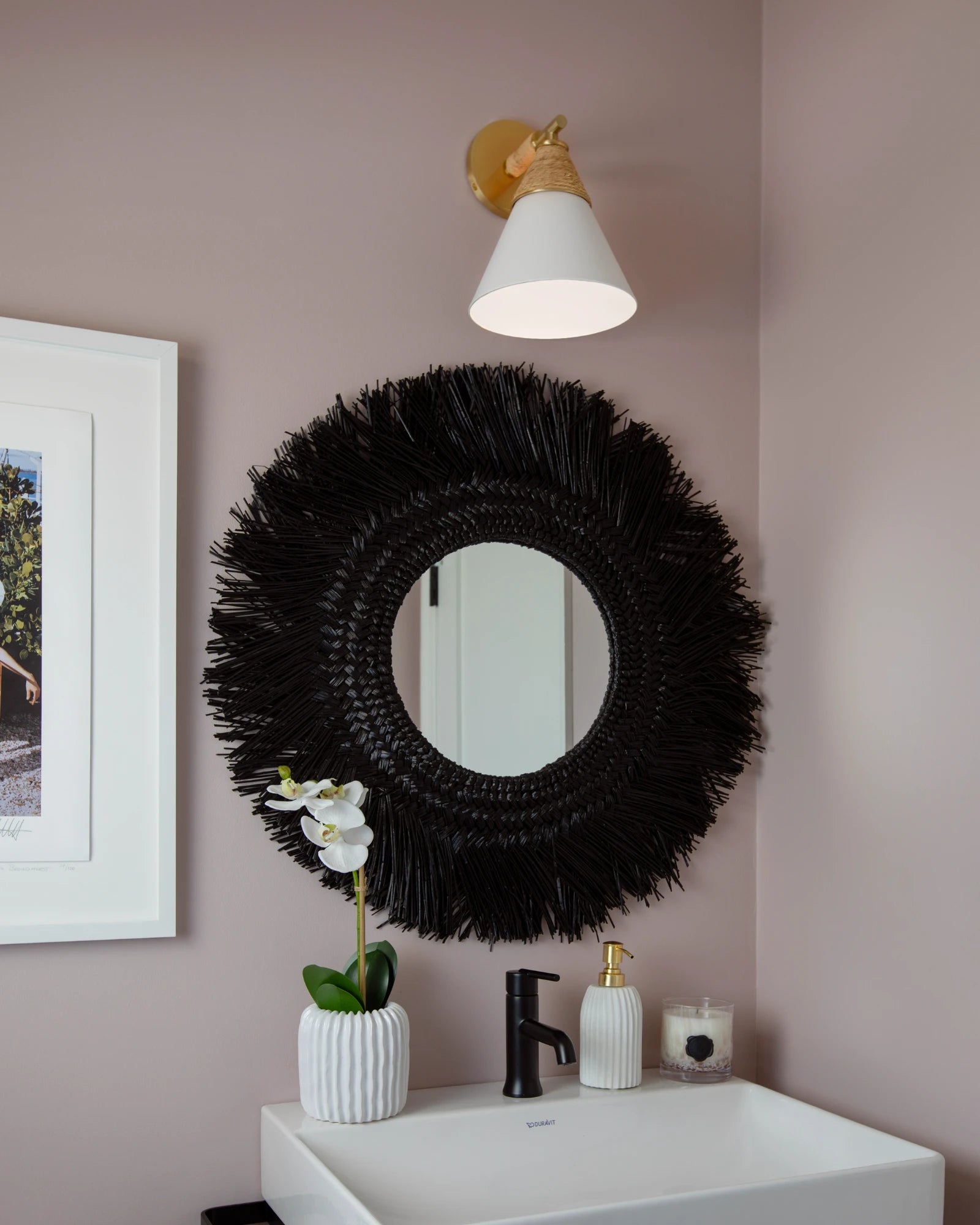 Mica Wall Light