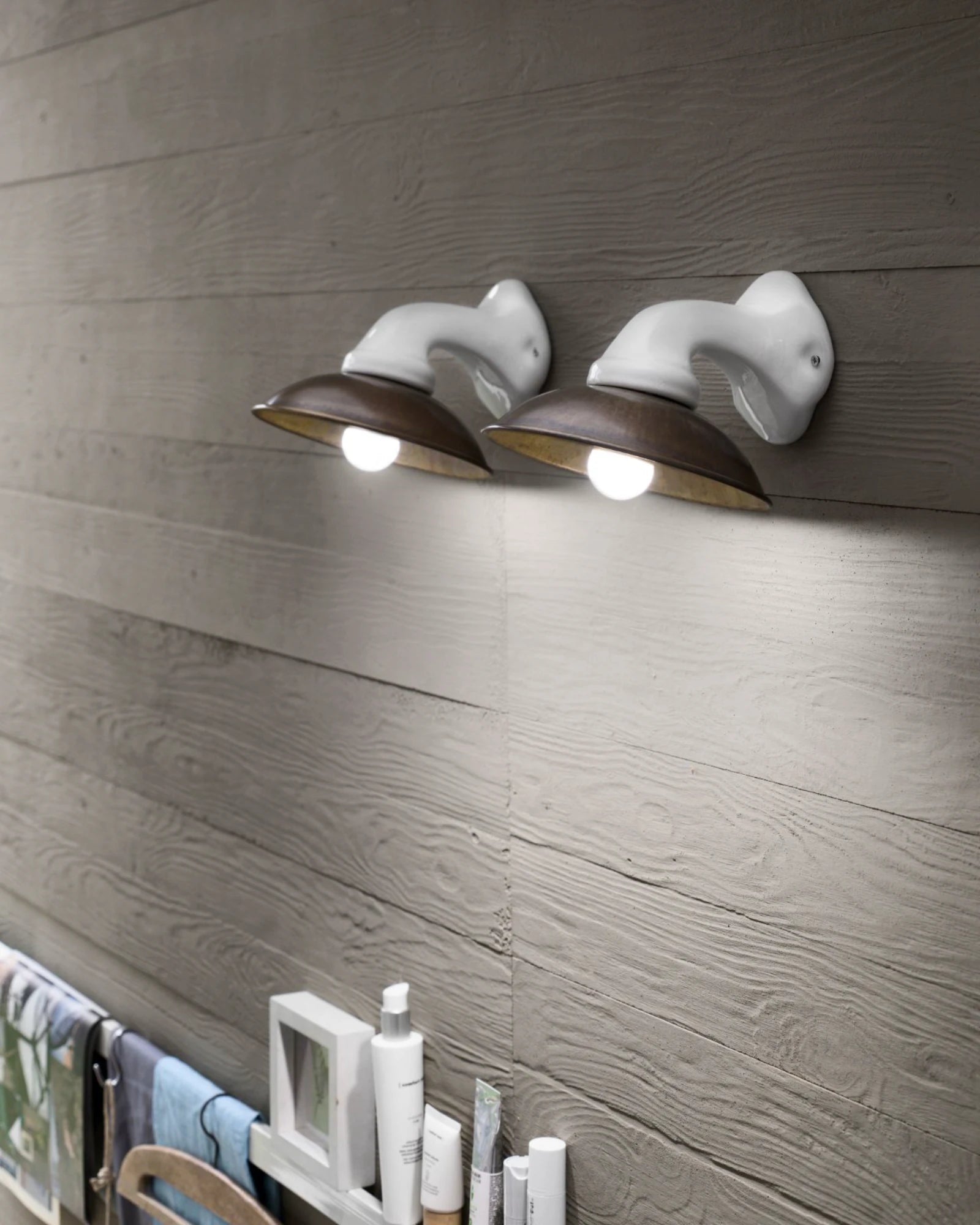 Mini Ceramic Wall Light